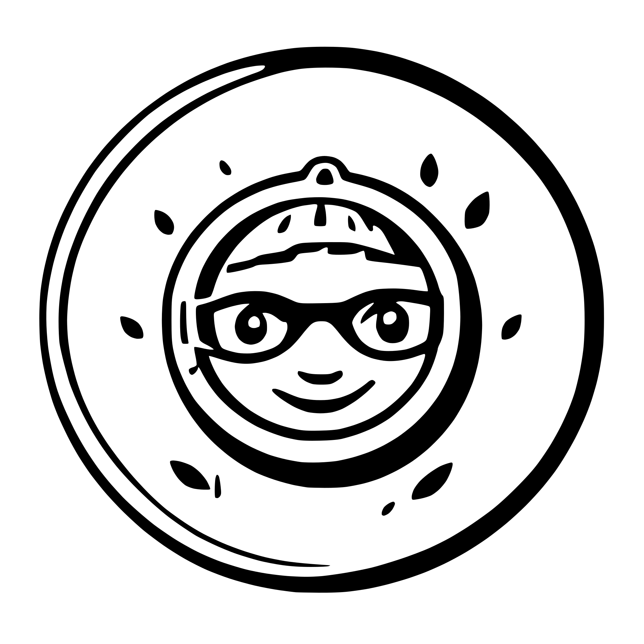 AI-generated SVG of a swim instructor badge