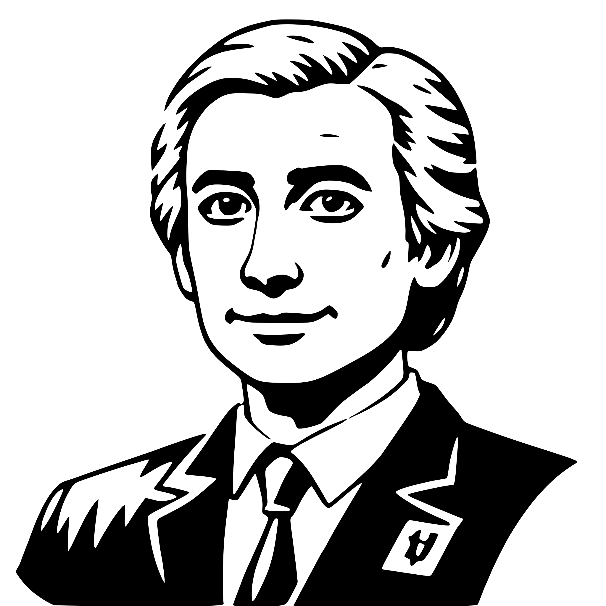 AI-generated SVG of 'politician'