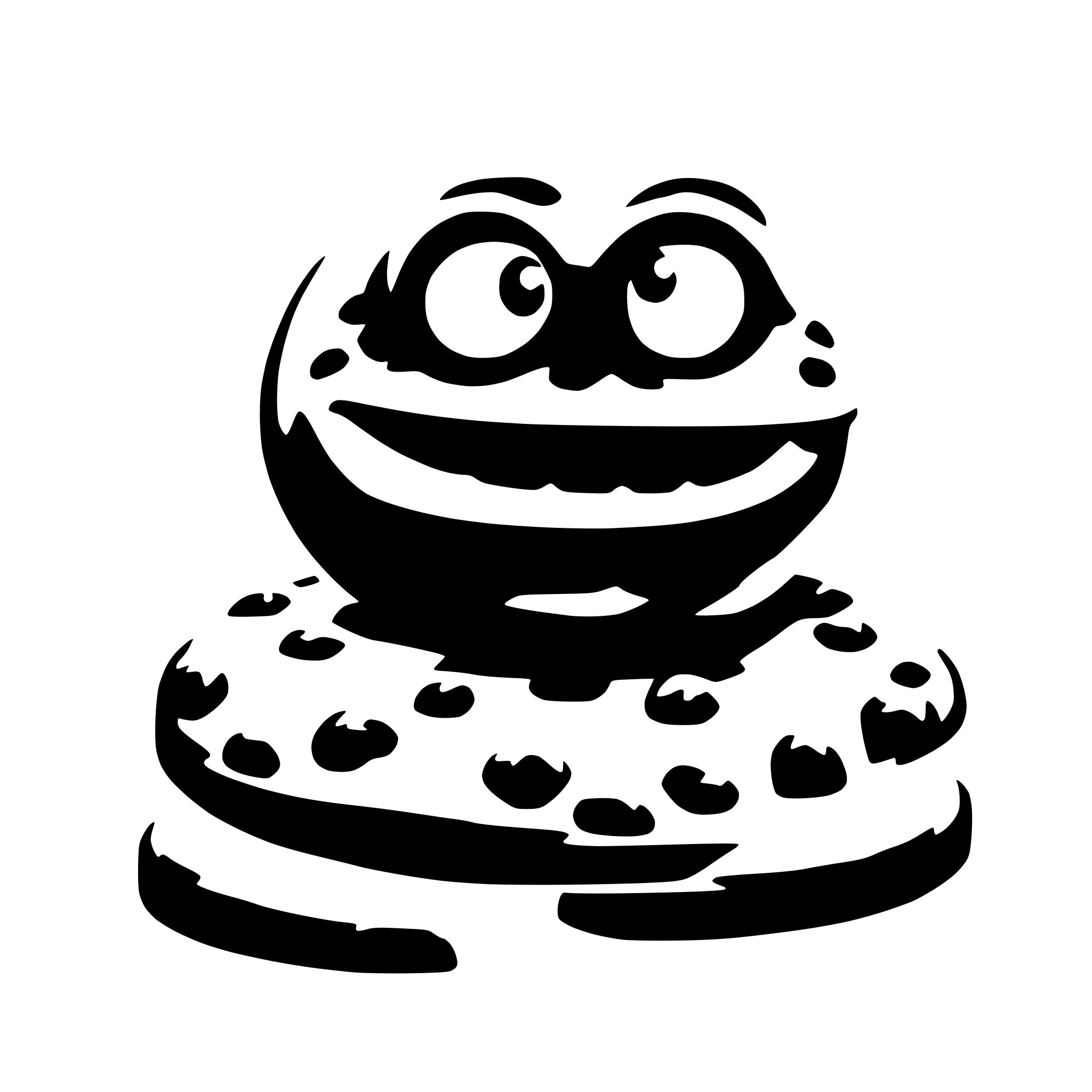 AI-generated SVG of a Cookie Monster