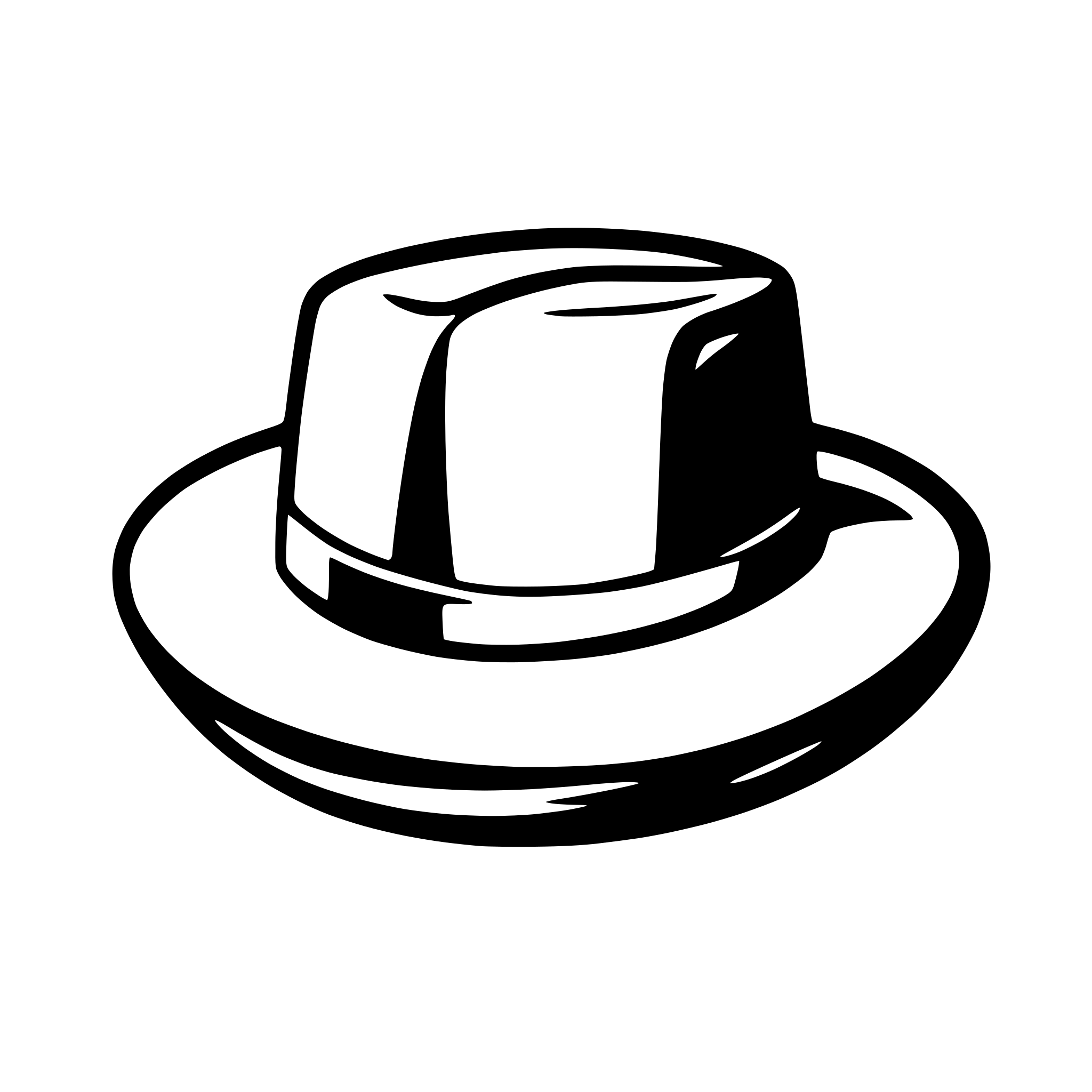 AI-generated SVG of a cowboy hat for a logo very clean lines very simple AI-generated SVG of a cowboy hat for a logo very clean lines very simple
