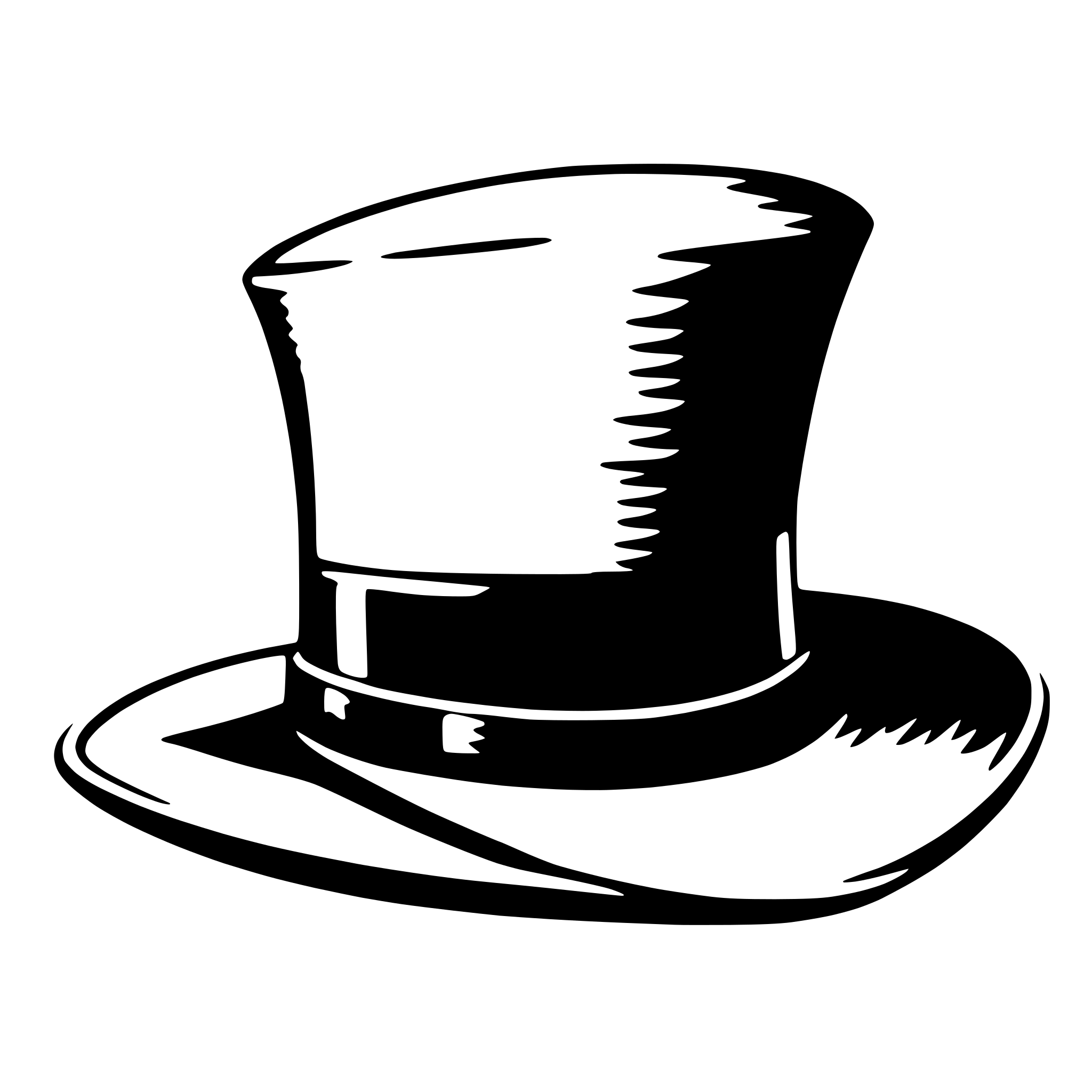 AI-generated SVG of 'hat'