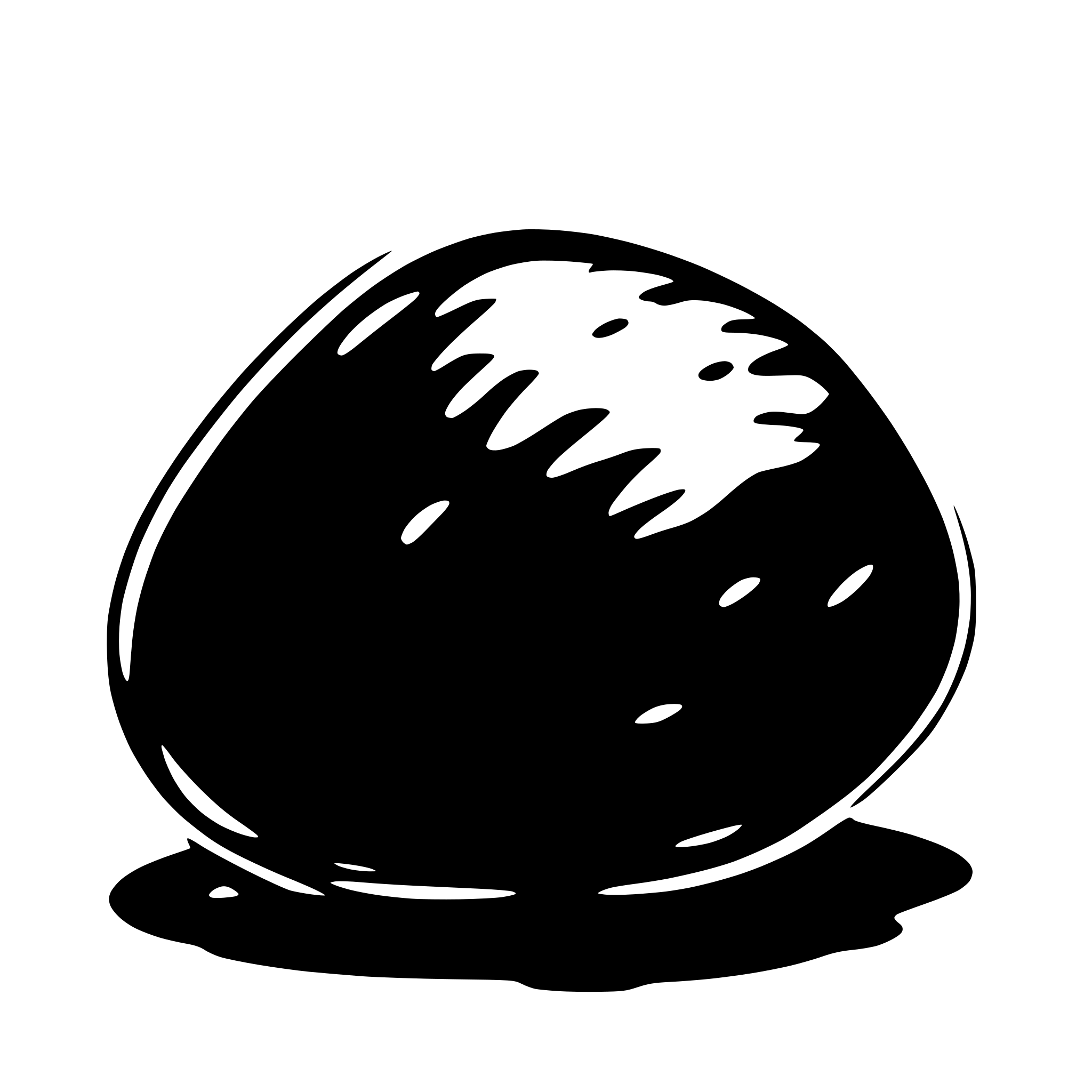 AI-generated SVG of a blob
