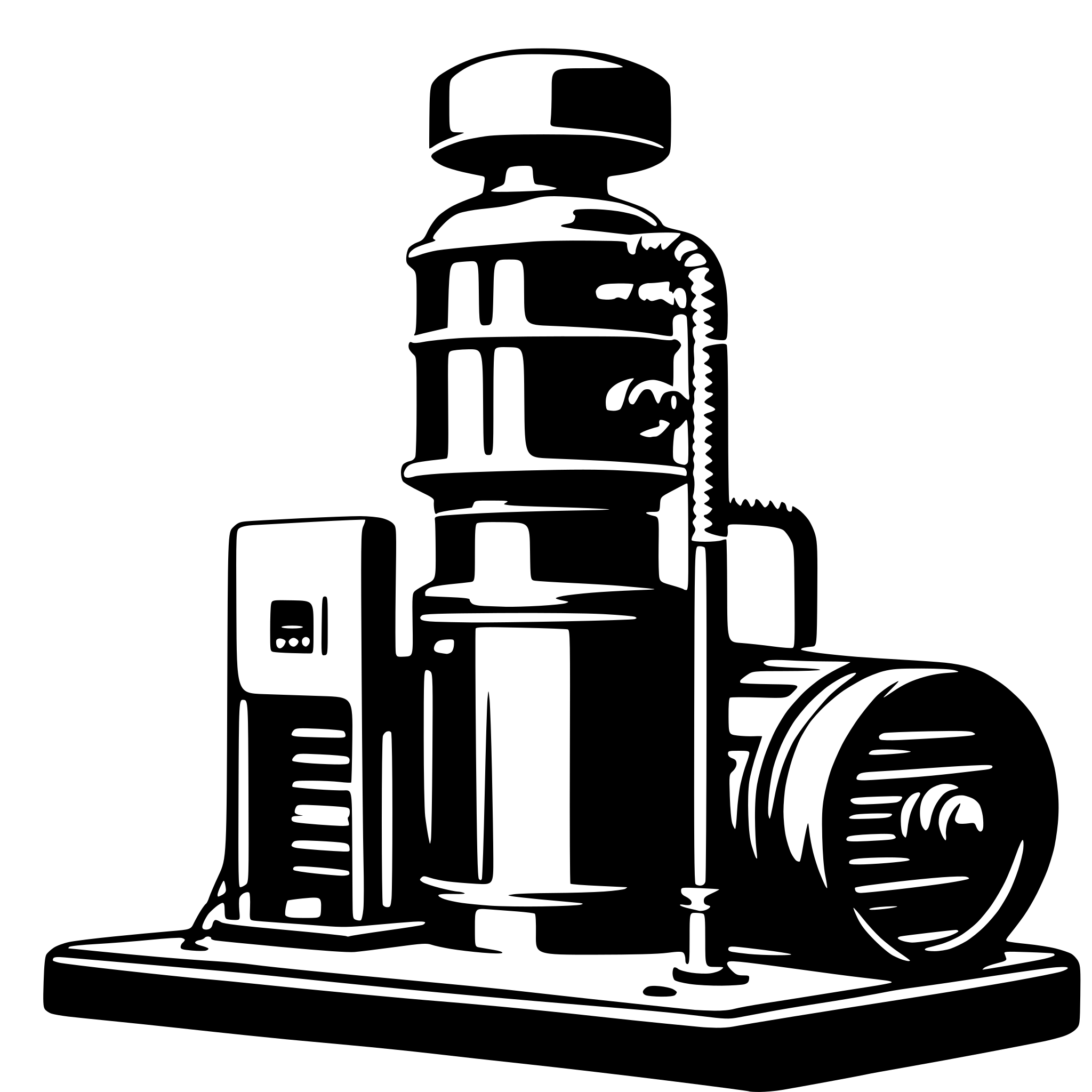 AI-generated SVG of a Air Compressor for SCADA