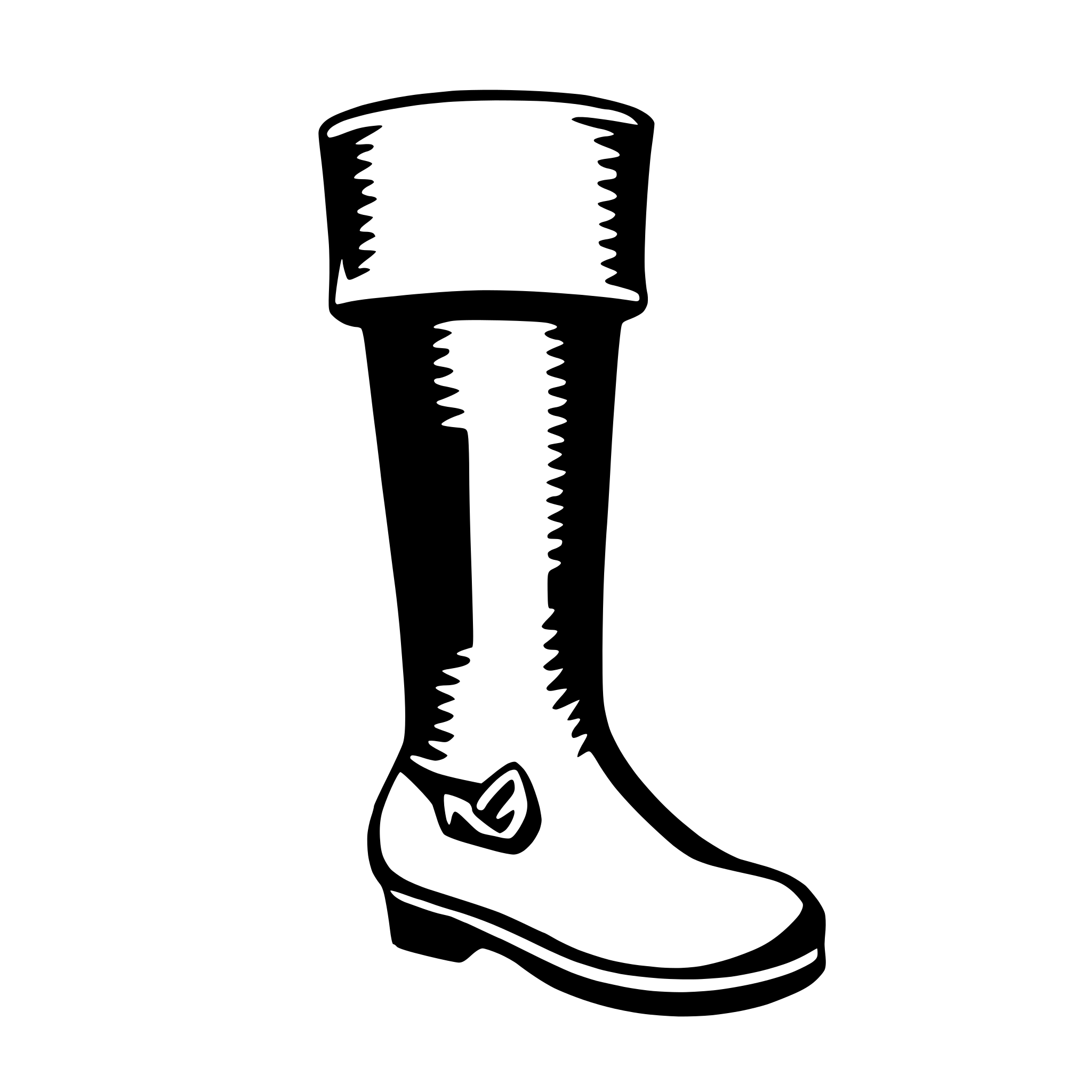 AI-generated SVG of a stockings