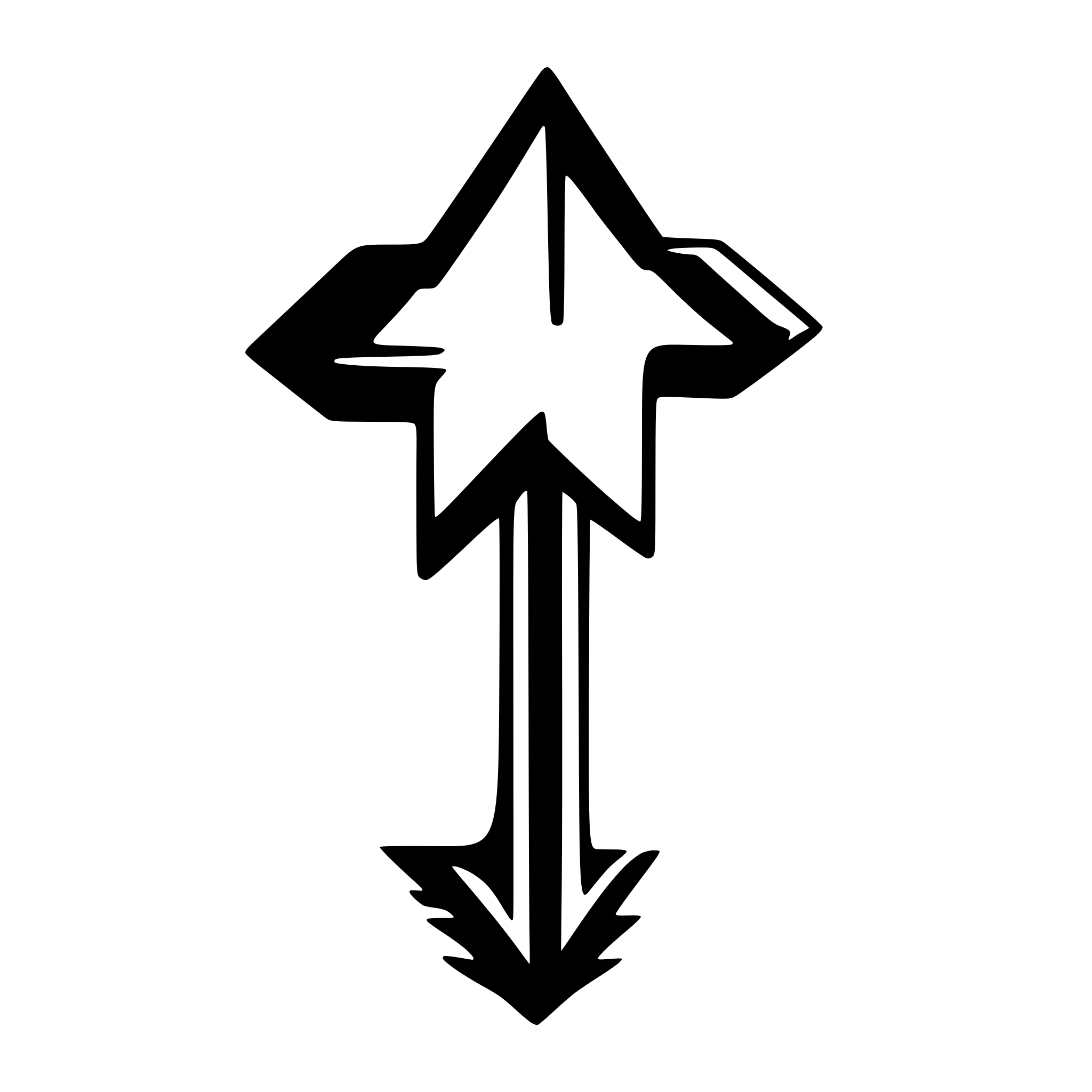 AI-generated SVG of 'single straight arrow'