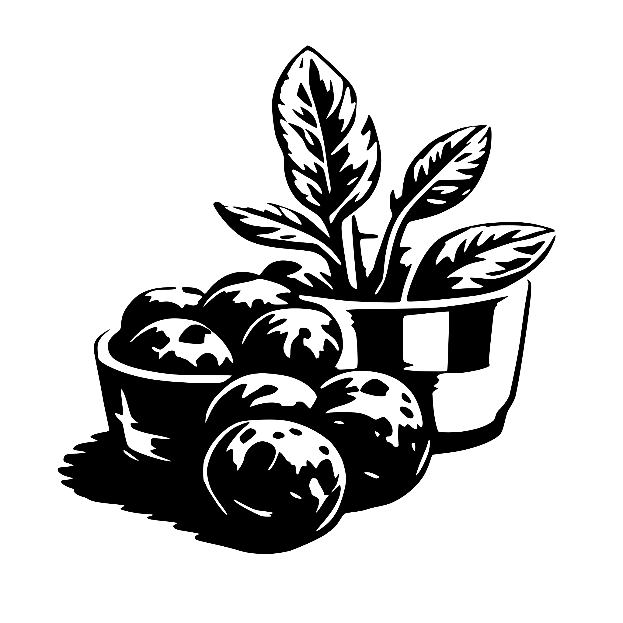 AI-generated SVG of a bakterium
