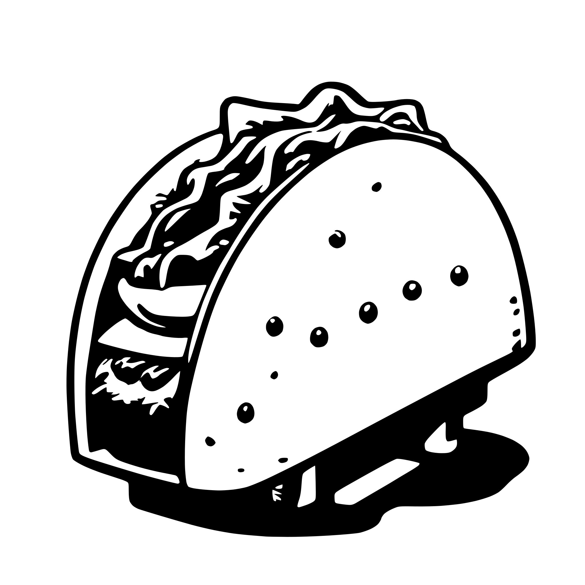 AI-generated SVG of 'Animated Taco'