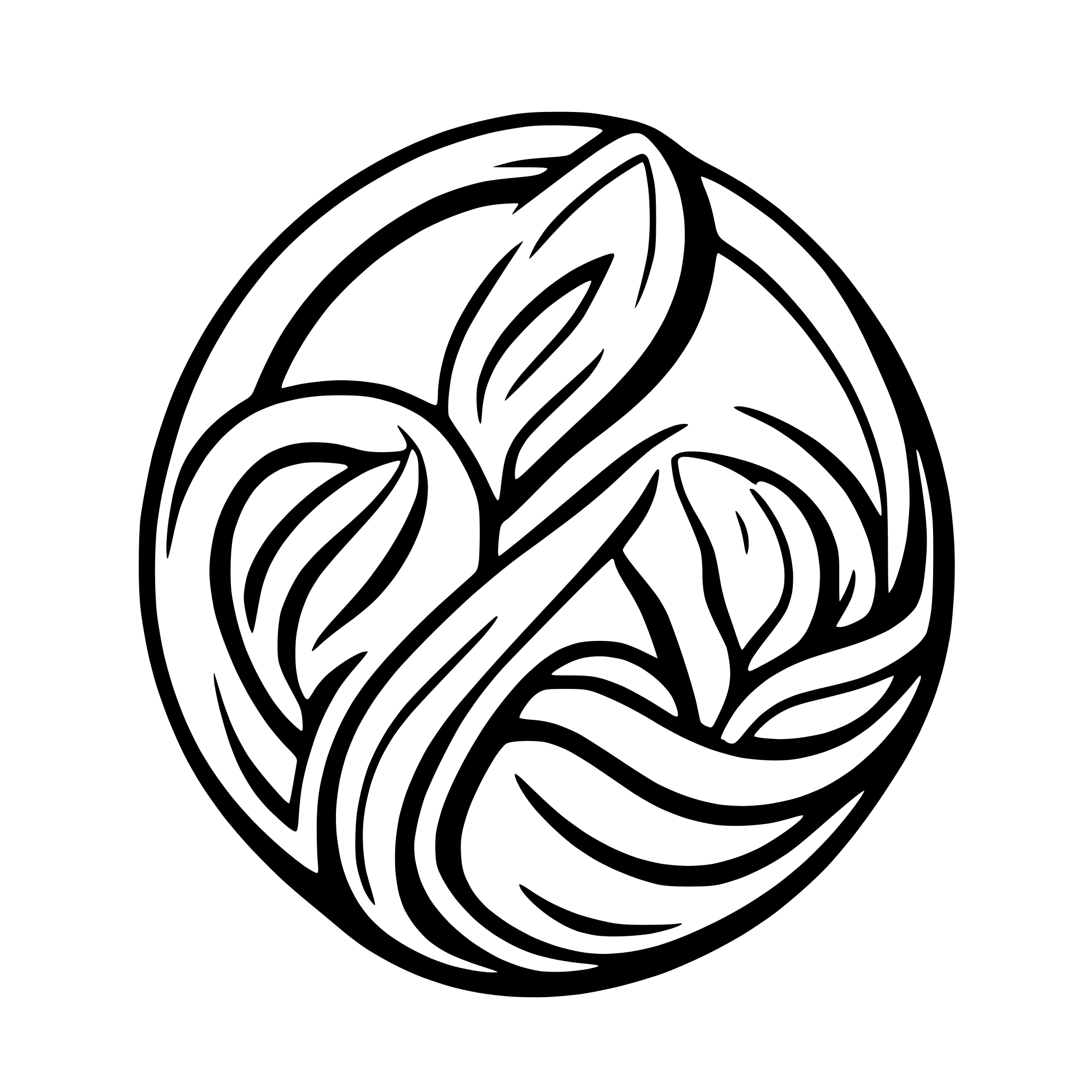 AI-generated SVG of a Combine pen with infinity symbol