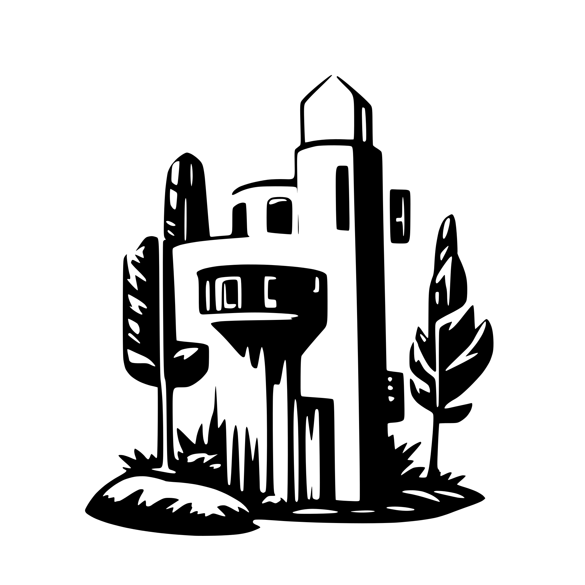 AI-generated SVG of 'dSPACE'