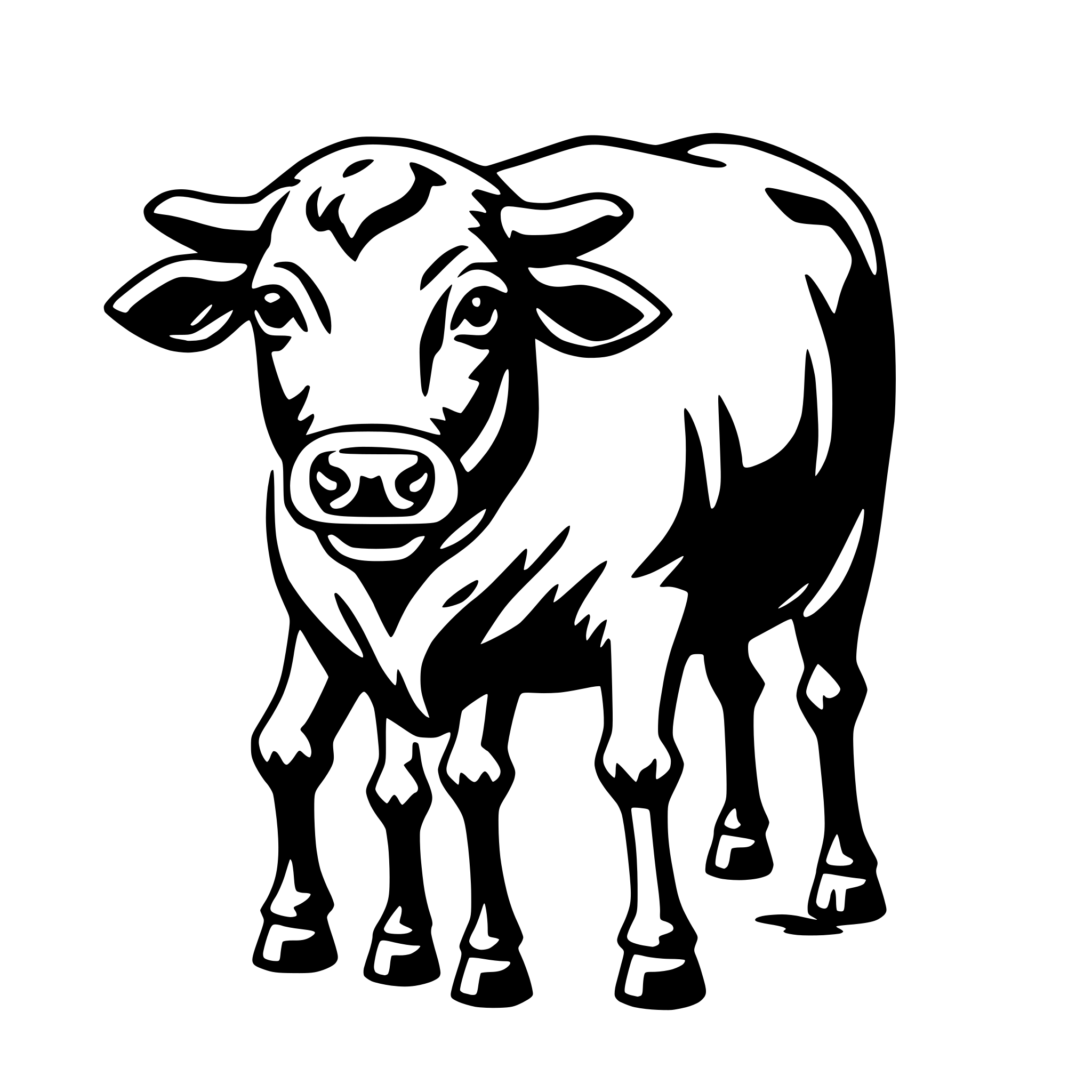 AI-generated SVG of a beef