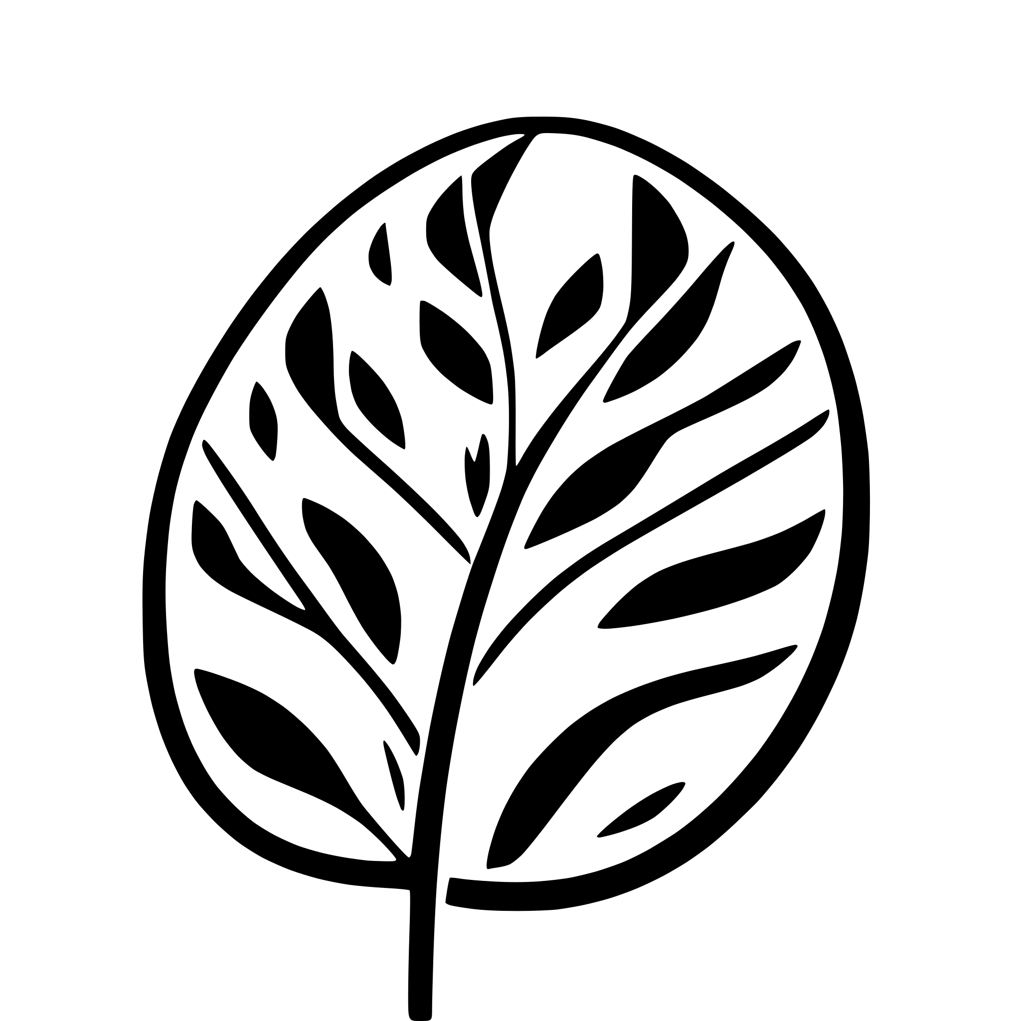 AI-generated SVG of 'monstera leaf black only sketch'
