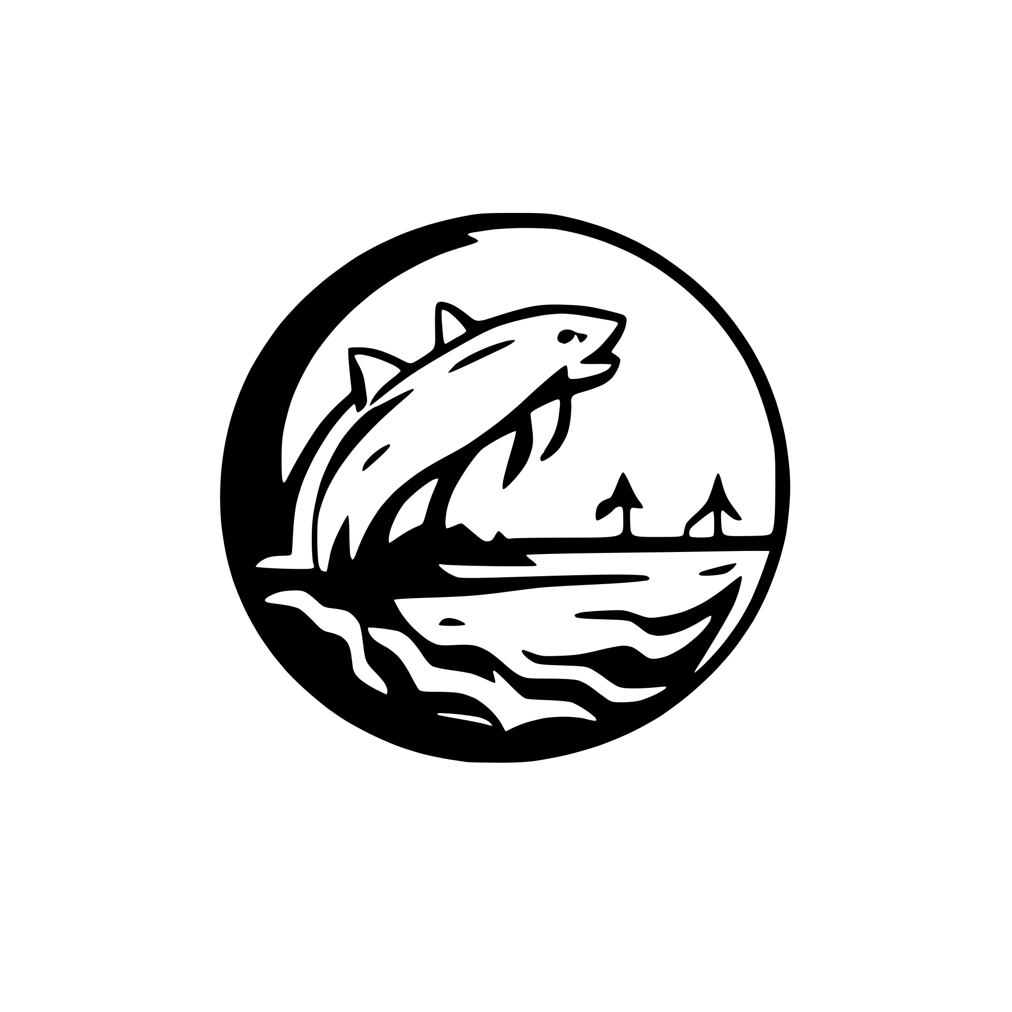 AI-generated SVG of 'sea wolf'