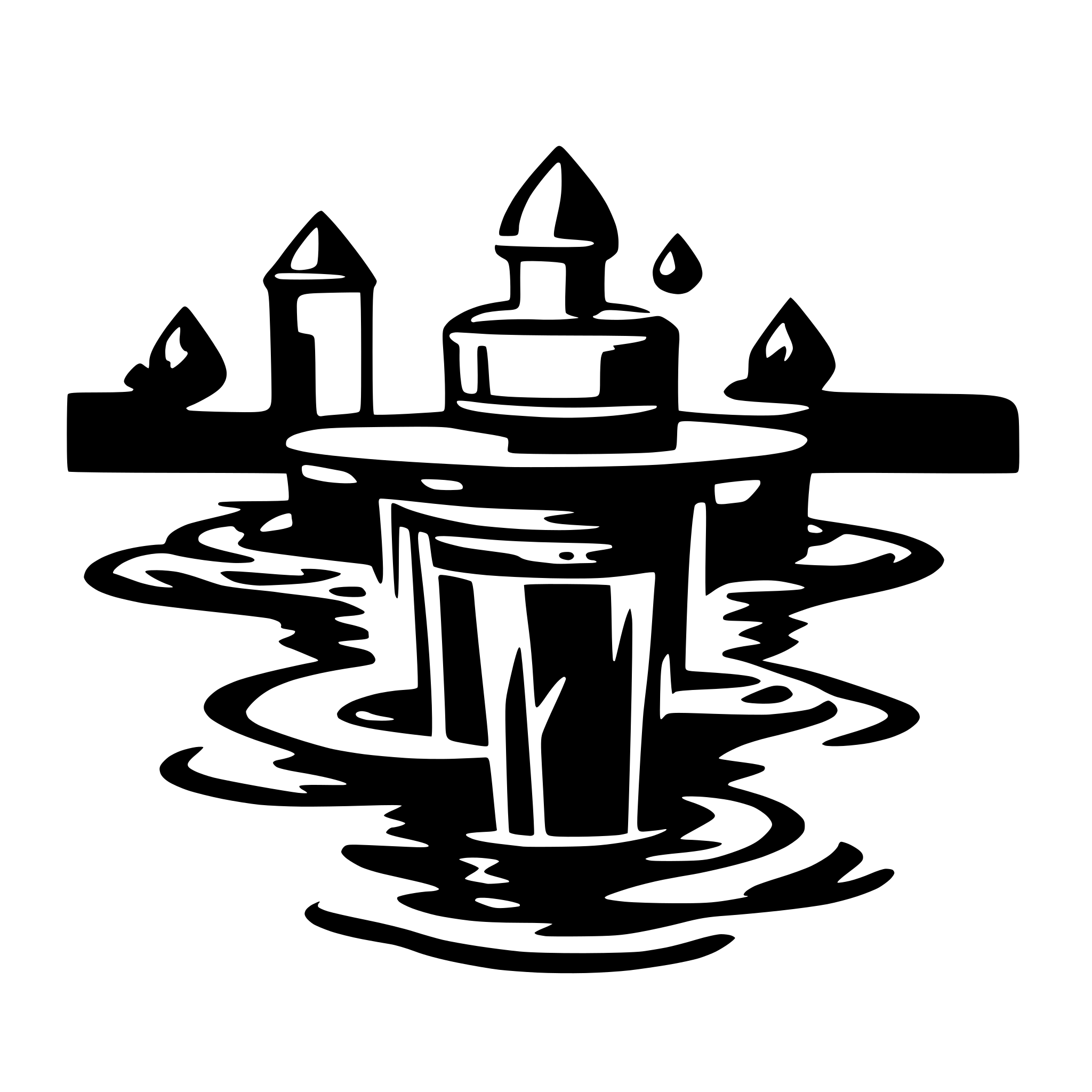 AI-generated SVG of a water