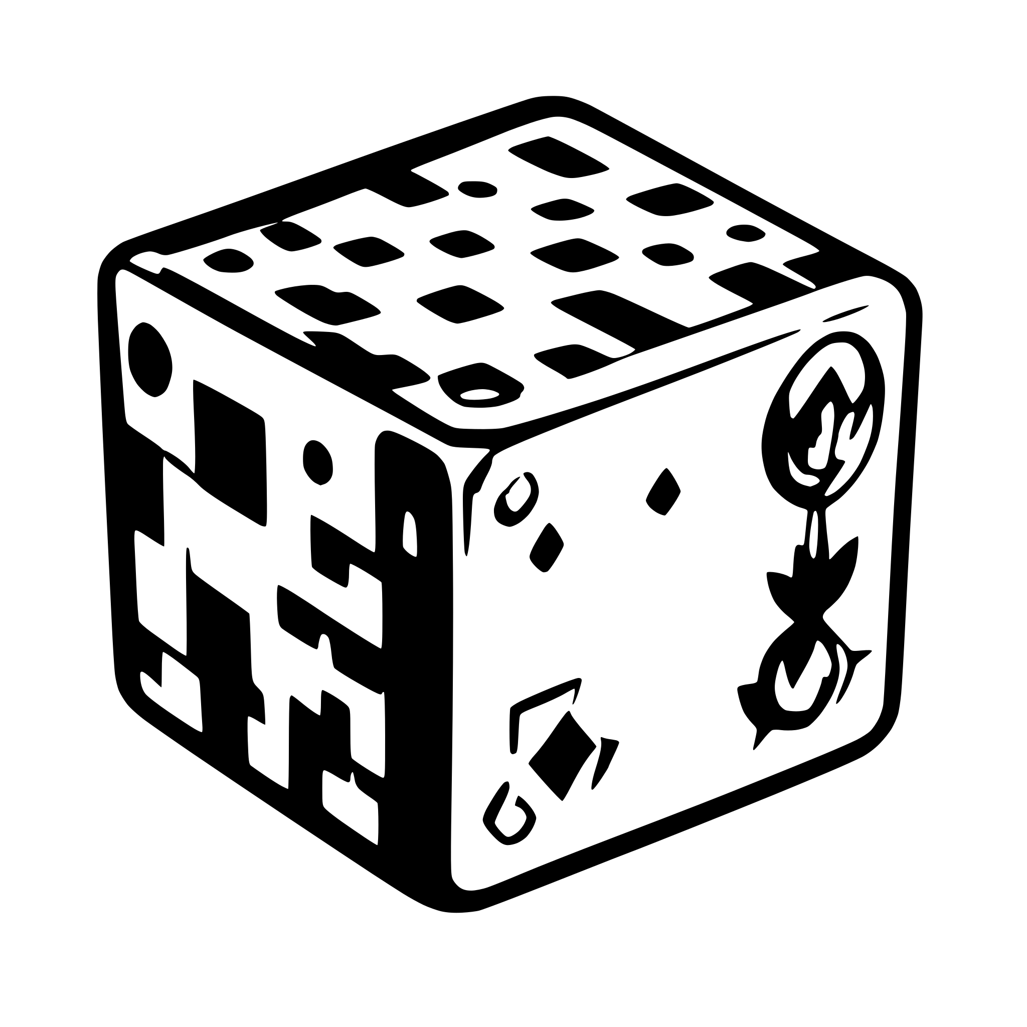 AI-generated SVG of 'Intertime cube'