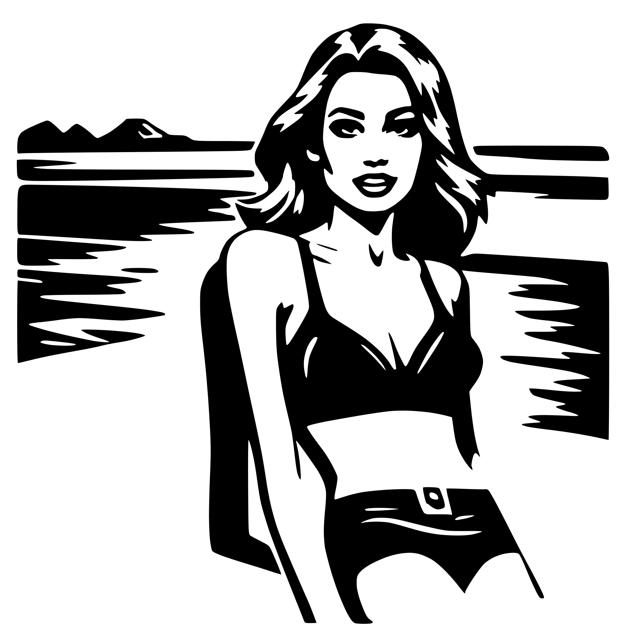 AI-generated SVG of 'stylish model wearing bikini'