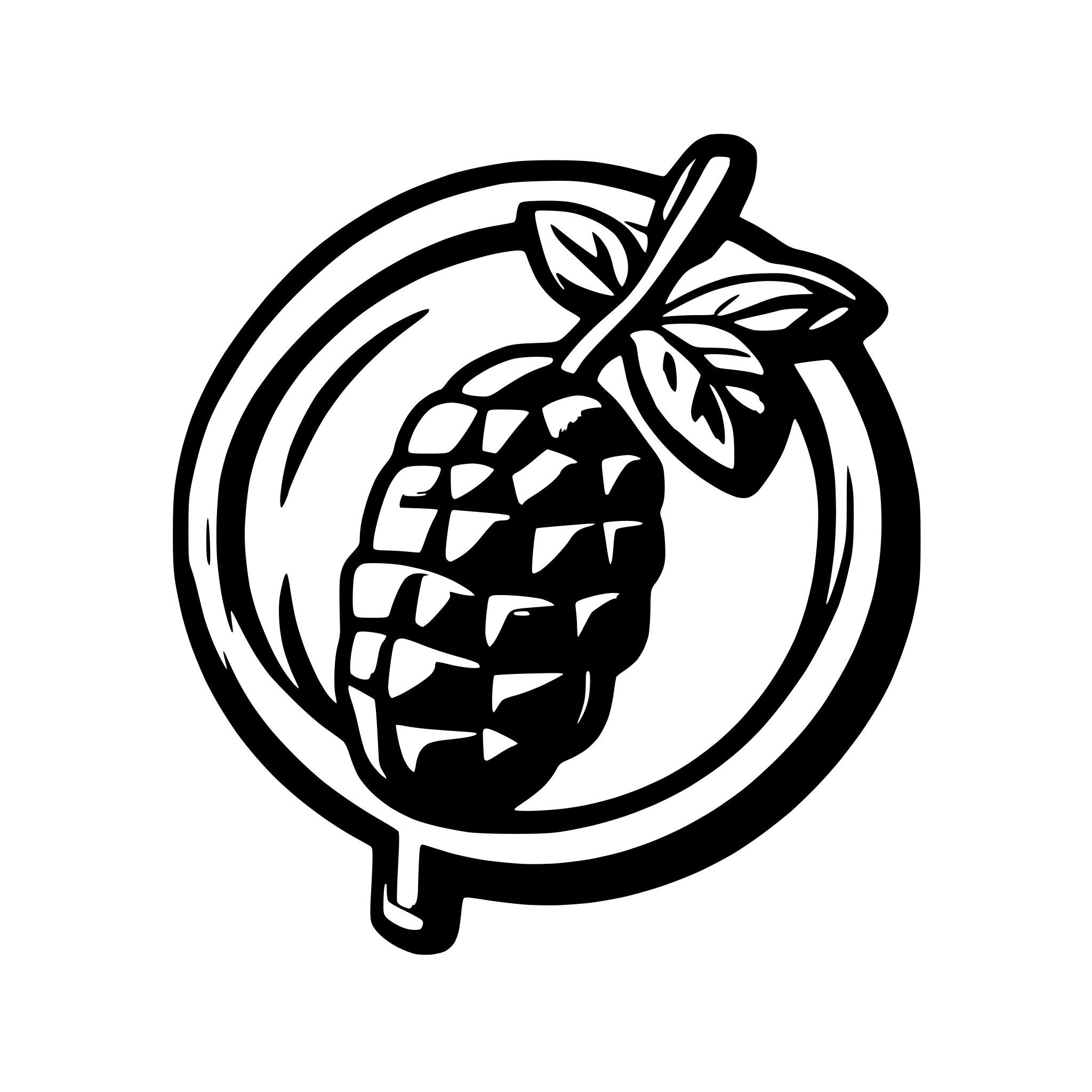 AI-generated SVG of 'Skittles wild berry logo'