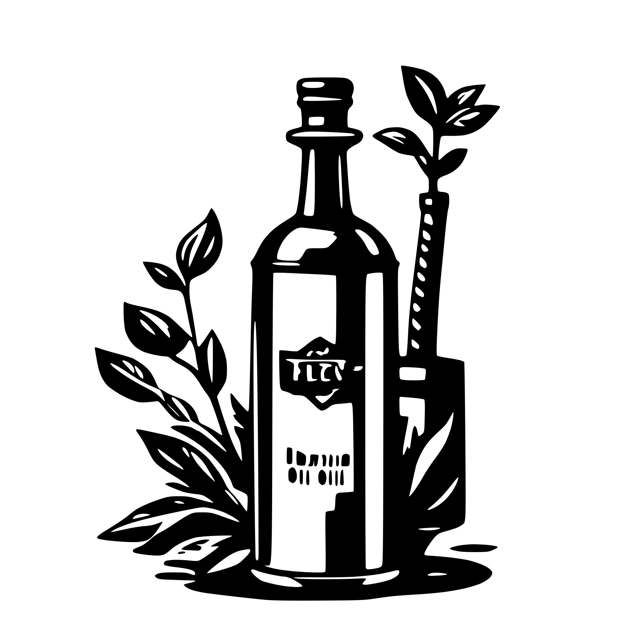 AI-generated SVG of a Iberian Oil