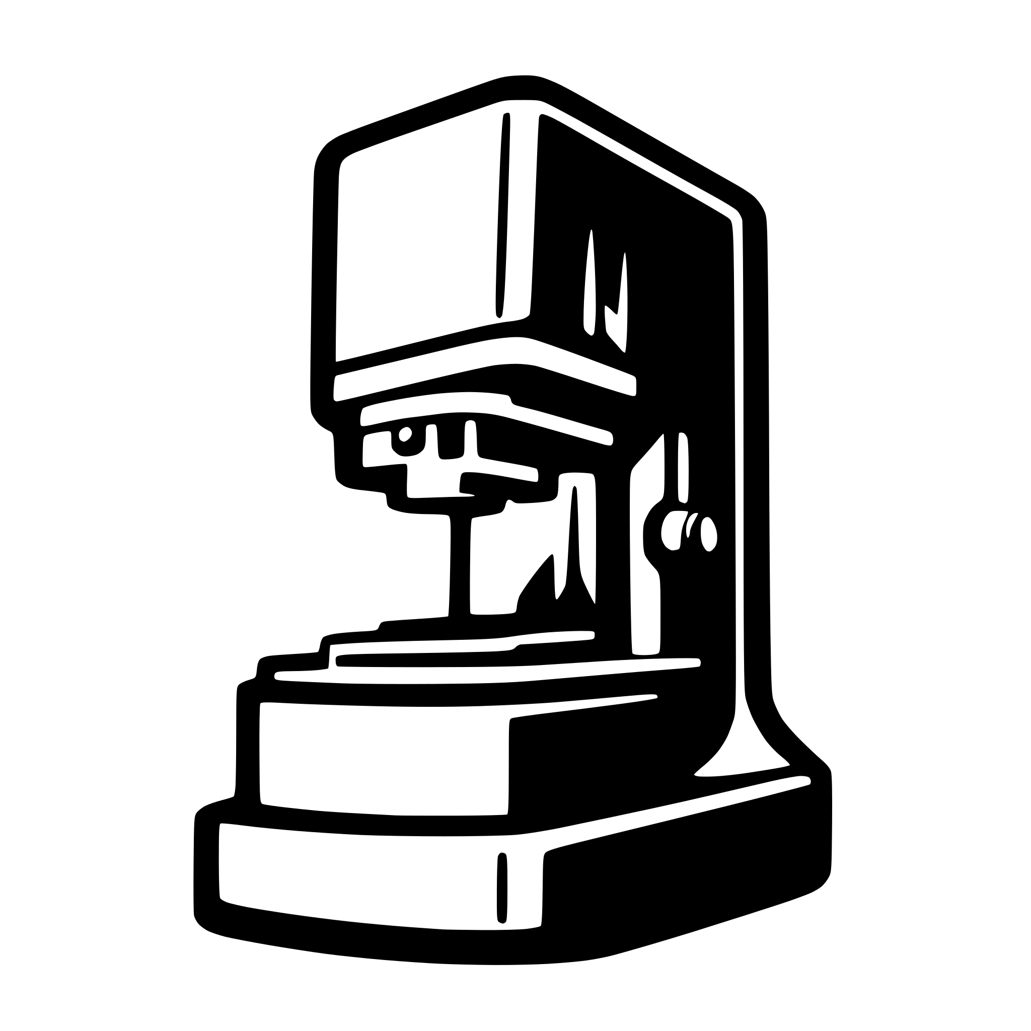 AI-generated SVG of a surface grinder, metalworking, industry, machine,