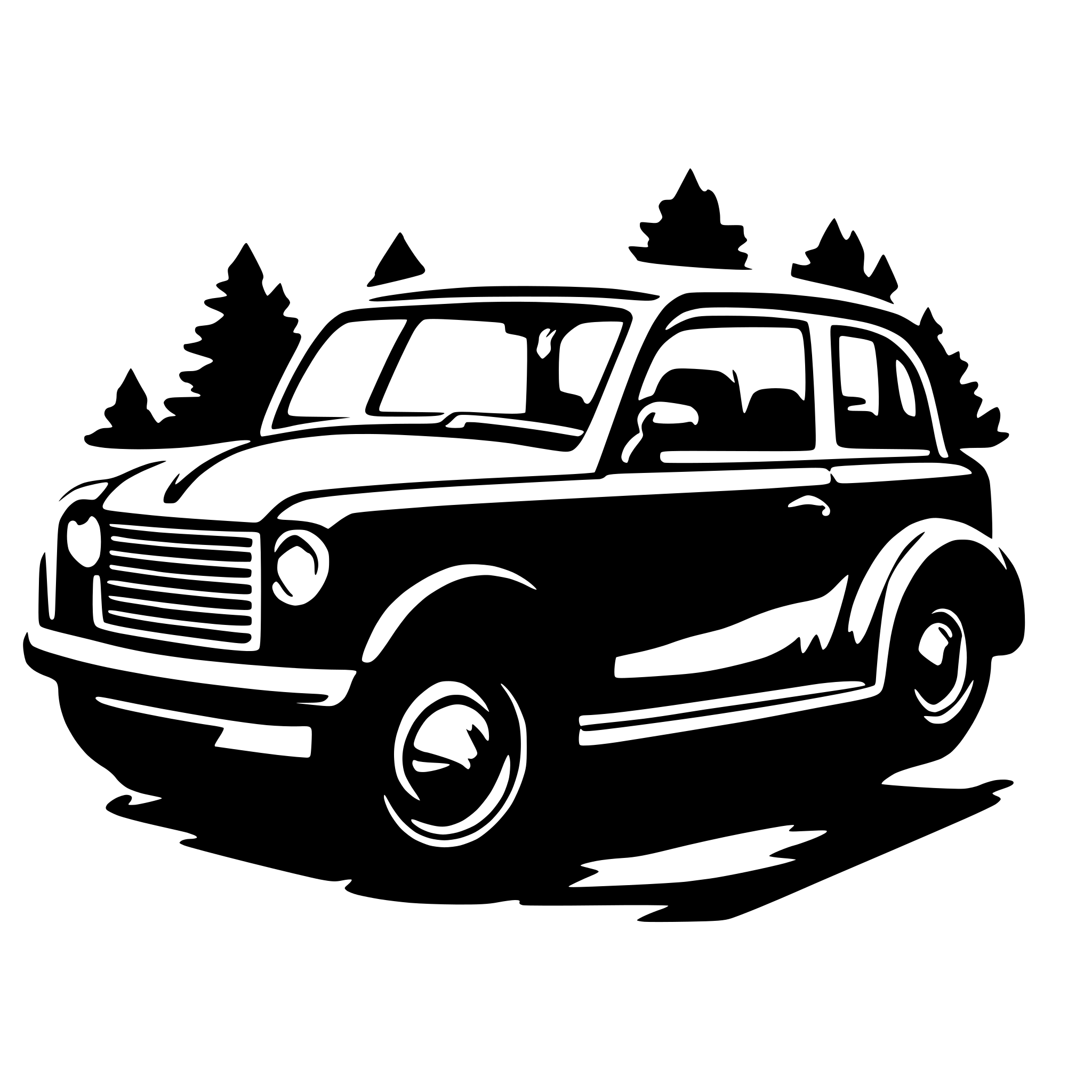 AI-generated SVG of 'auto'