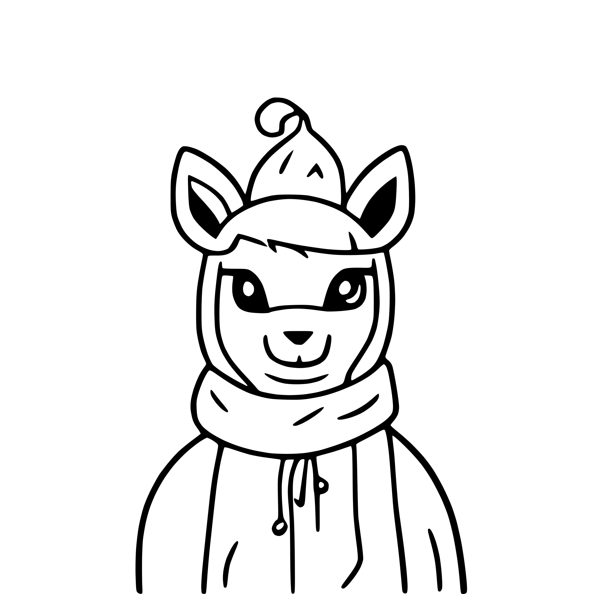 AI-generated SVG of a three christmas vibe lamas
