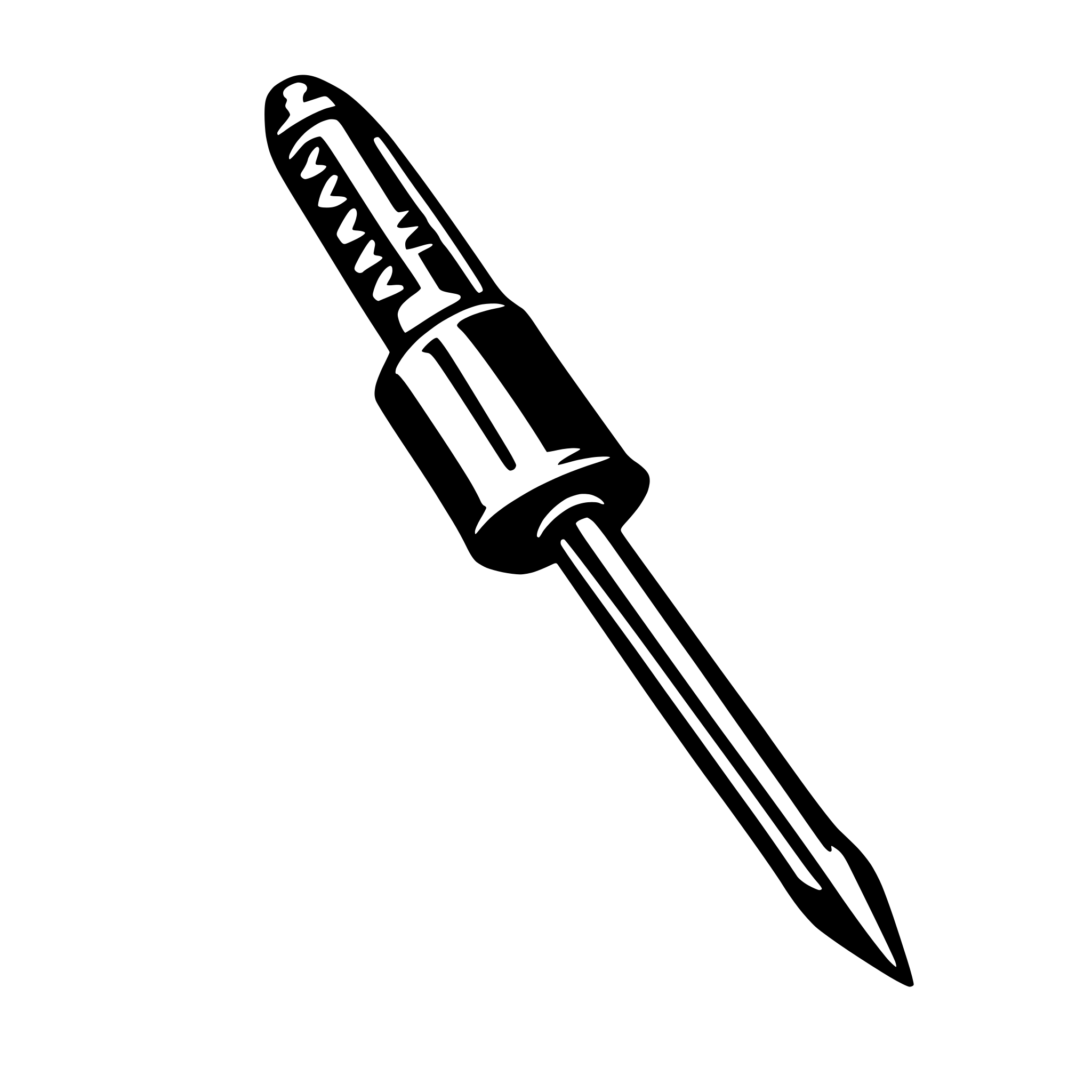 AI-generated SVG of a screwdriver