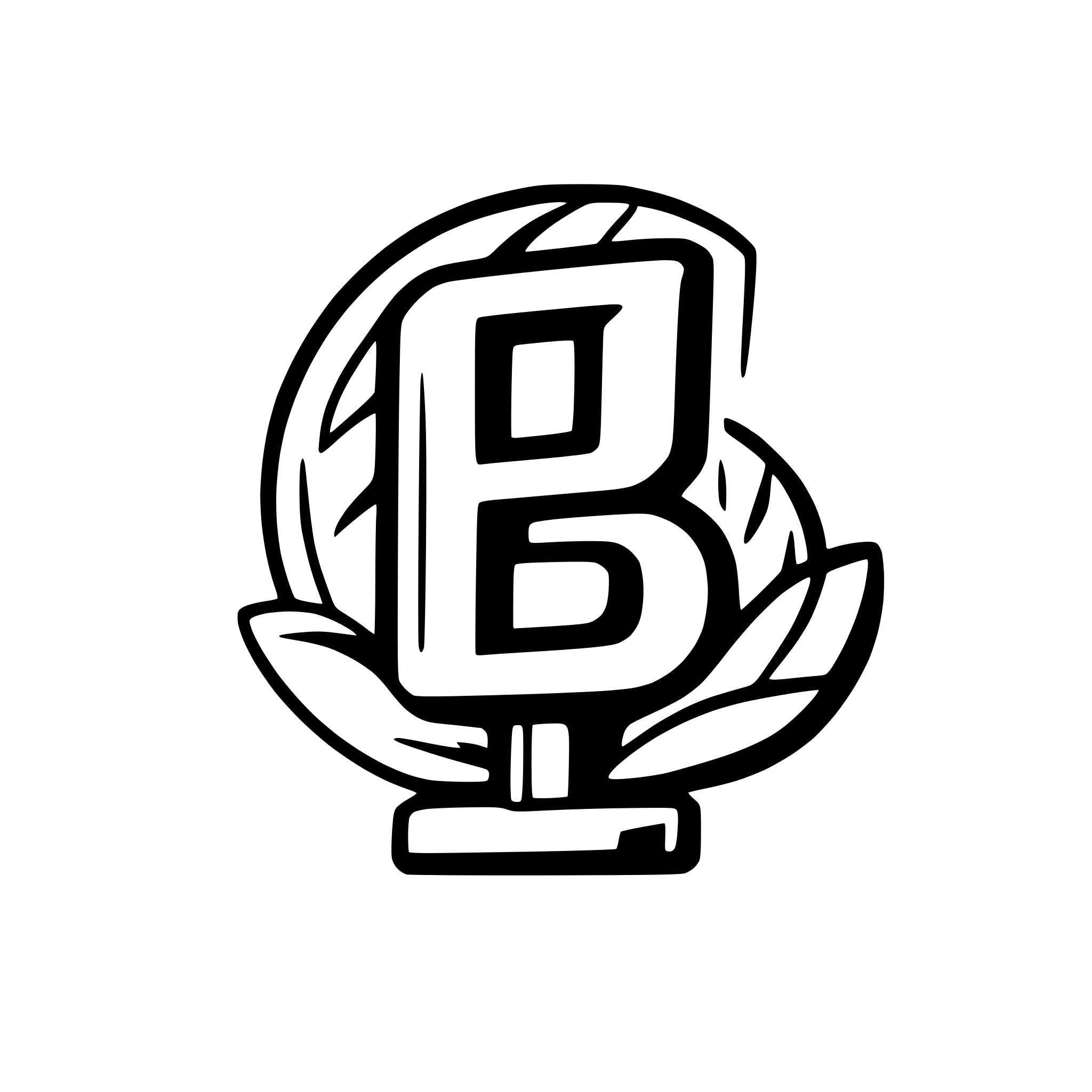 AI-generated SVG of a make a logo that has a capital letter "B", add some cool gradeant colors to this using this hsl as primary 262.1 83.3% 57.8%