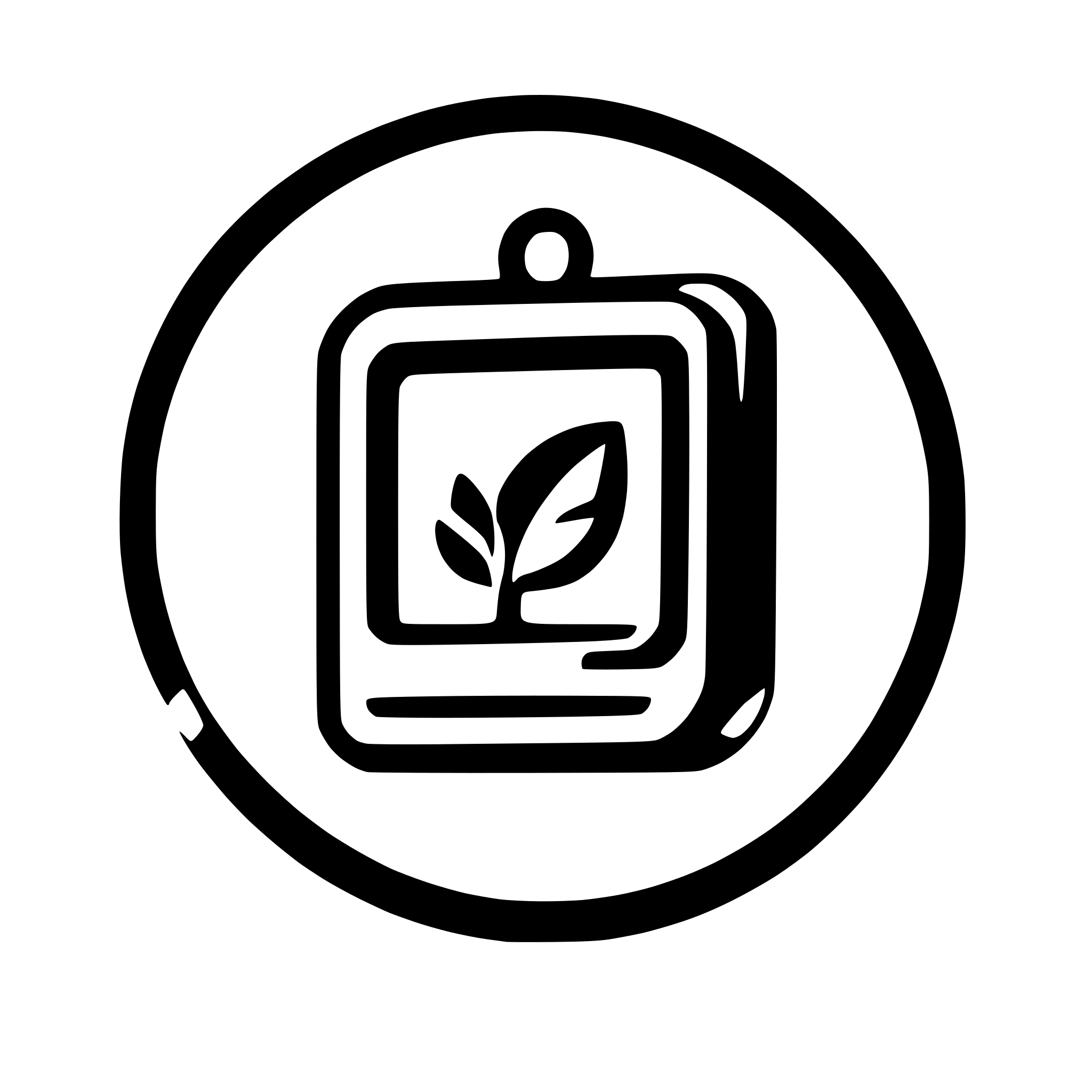 AI-generated SVG of a multifunctional application icon