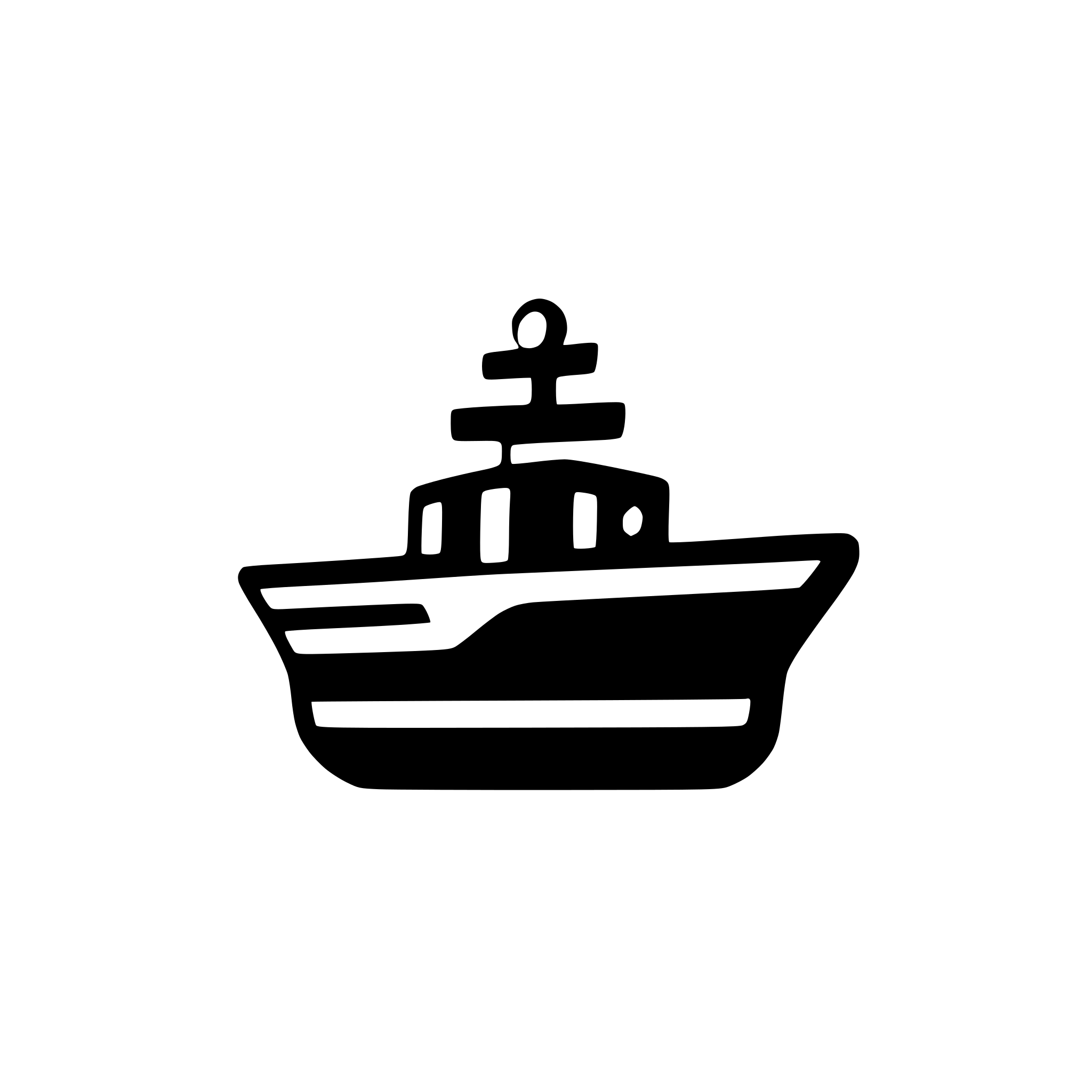 AI-generated SVG of 'naval stripes icon'