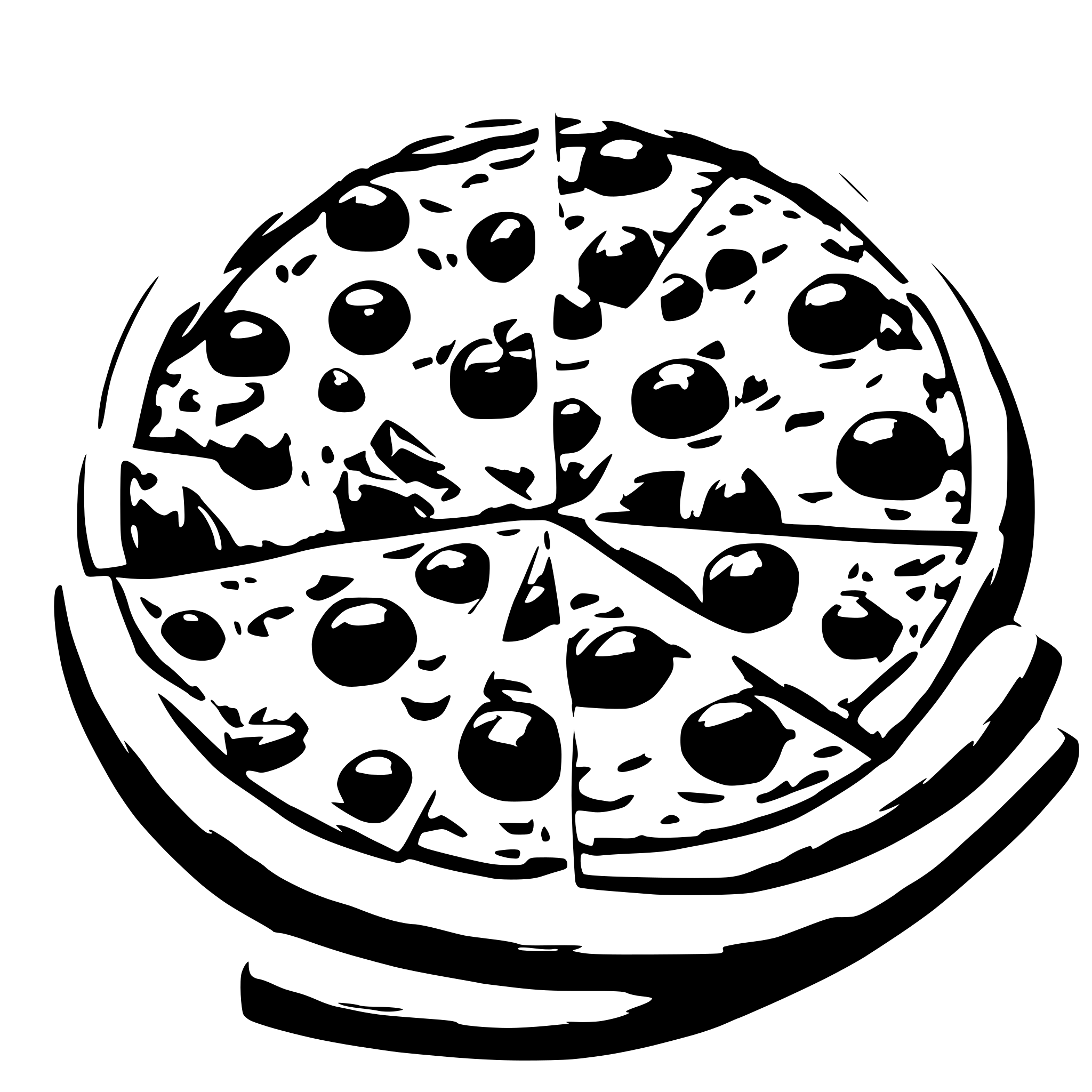AI-generated SVG of a slice of pizza