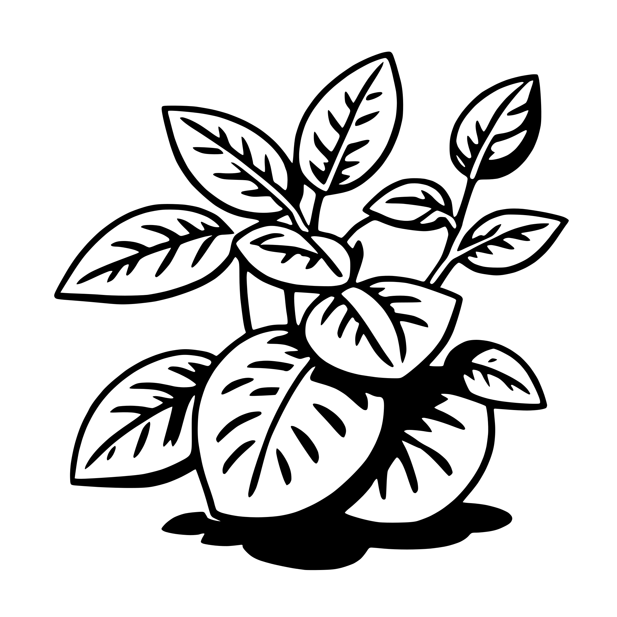 AI-generated SVG of 'oregano'