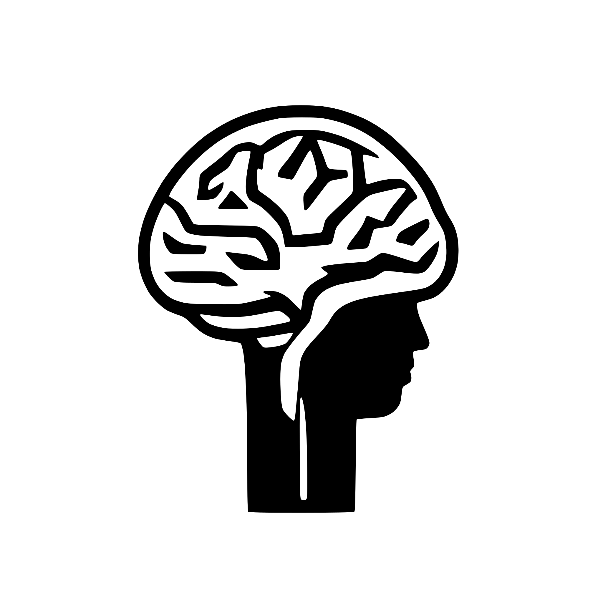 AI-generated SVG of 'brain icon'