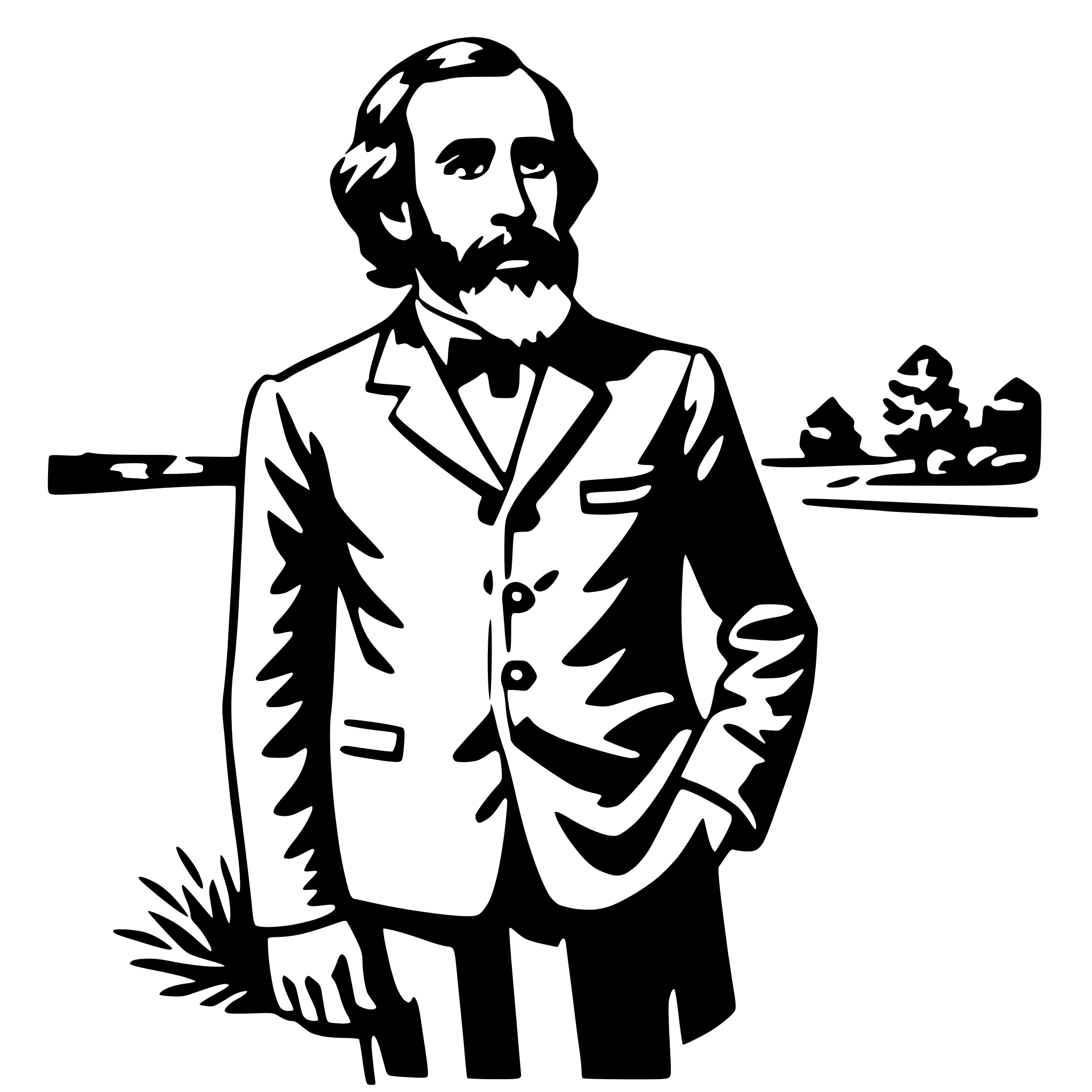 AI-generated SVG of a claude monet