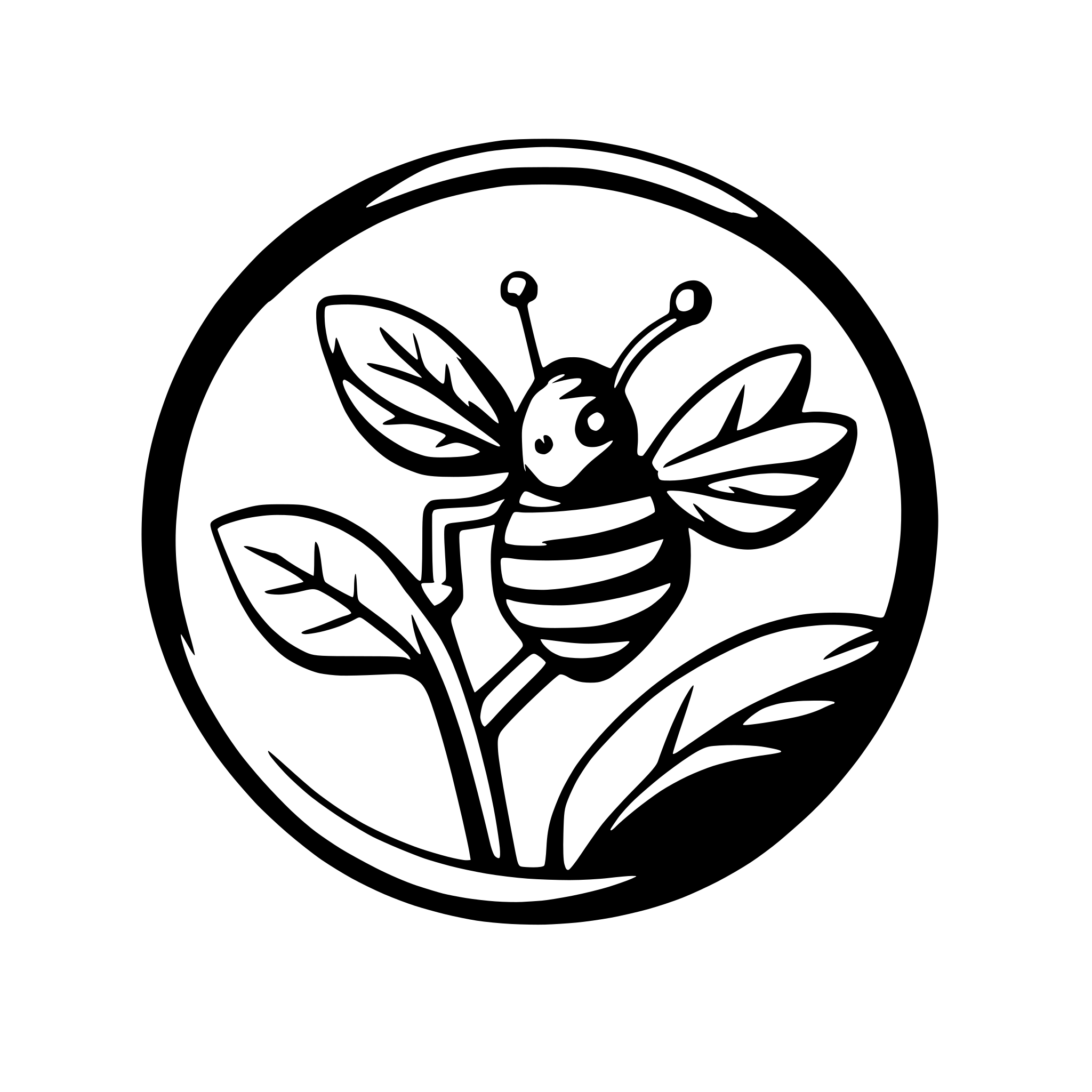 AI-generated SVG of a bee with body is a syringe