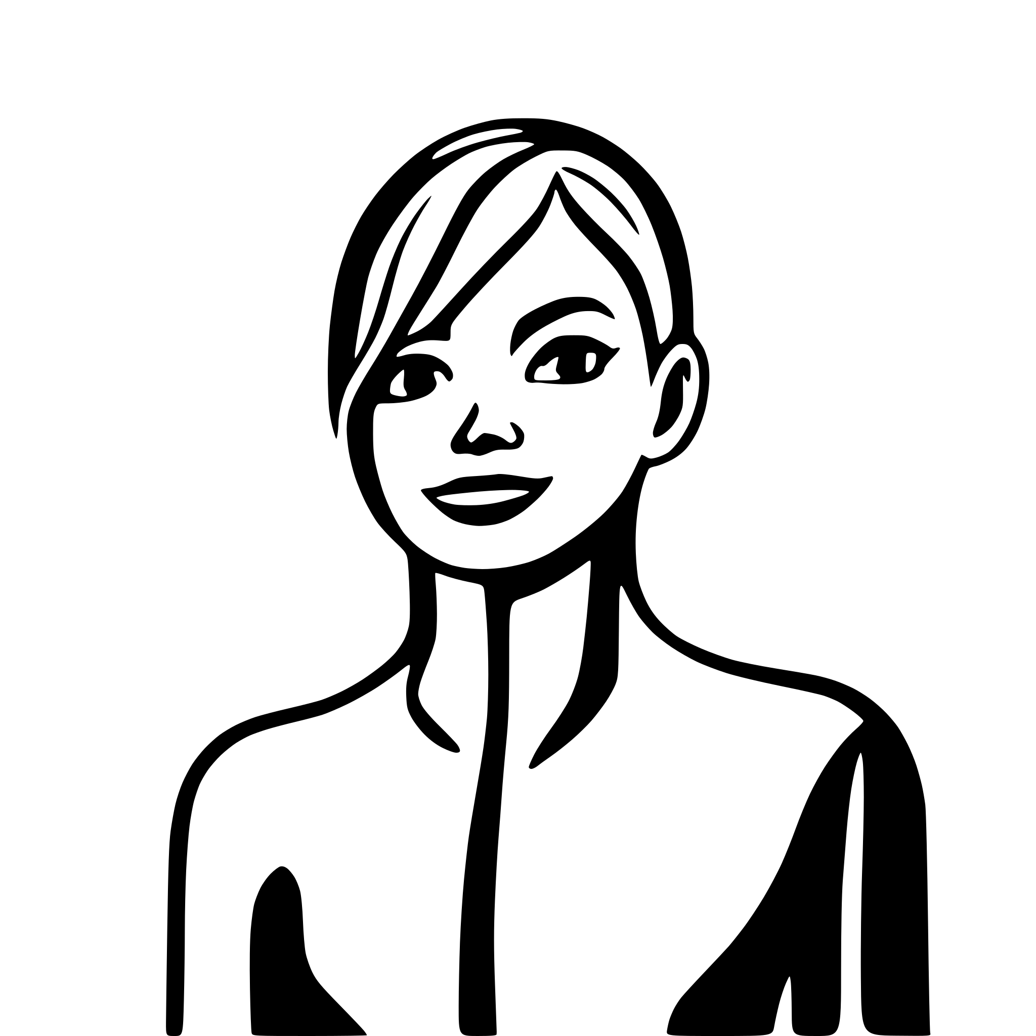 AI-generated SVG of 'Human figure silhouette medical'