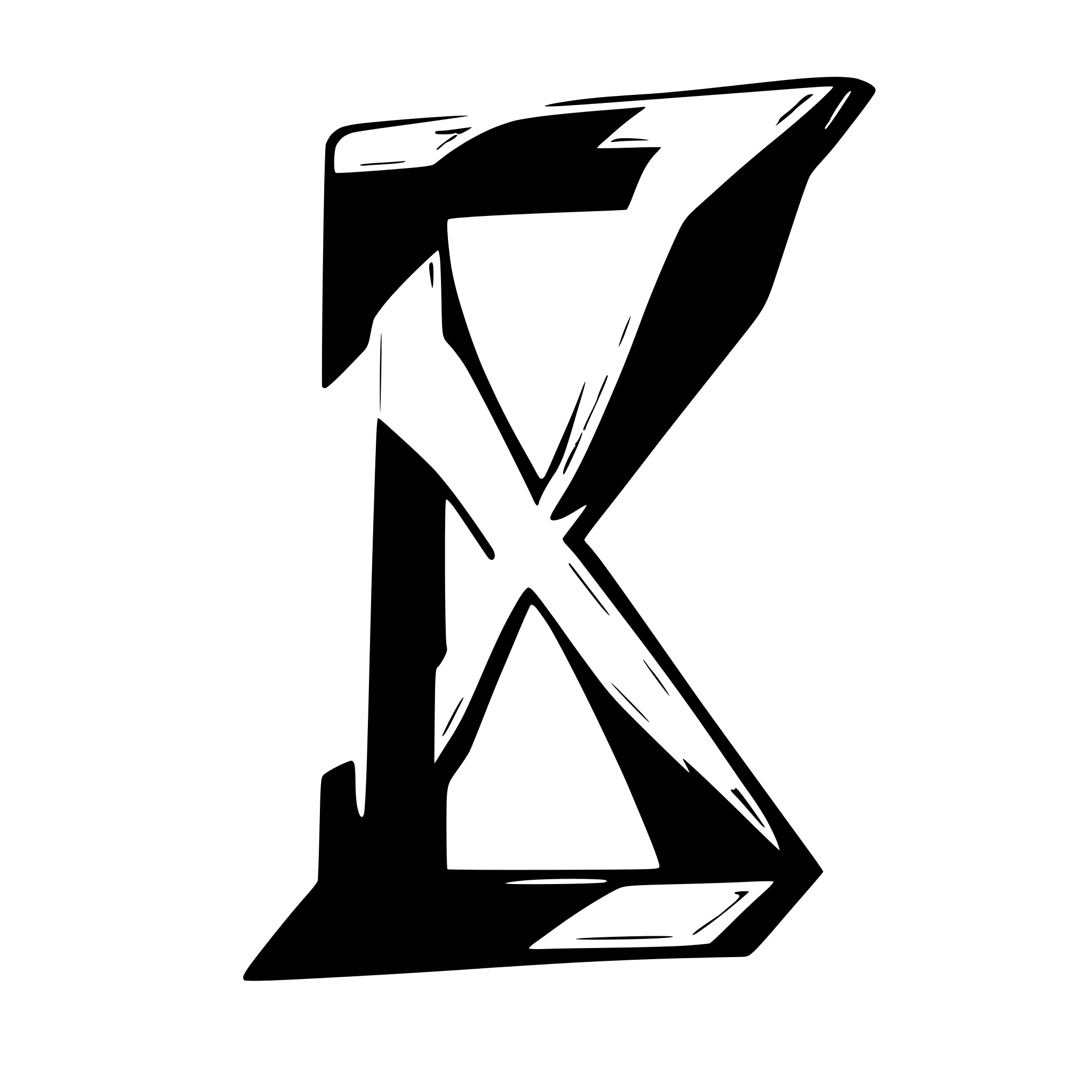 AI-generated SVG of a logo with the letters z and V in orange and blue