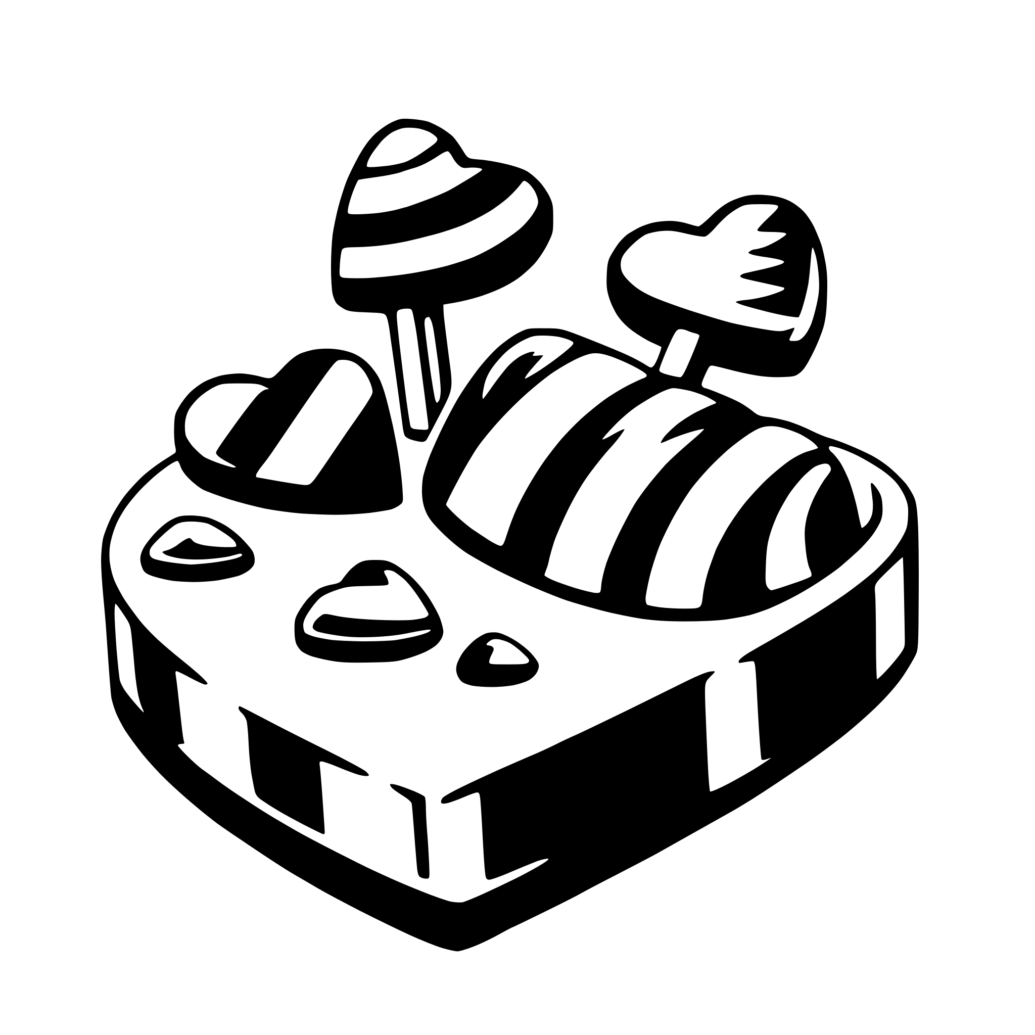 The SVG depicts a stylized, cartoon-like illustration of a bed with a pillow and two hearts on top. The bed has a simple, rectangular shape with a striped pattern, and the pillow is also striped. The hearts are placed on either side of the pillow, and they are also striped, with a design that suggests a heart shape with a smaller heart inside. The bed is placed on a surface that appears to be a floor or ground, and there are small, heart-shaped stones or decorations around the bed. The overall style is playful and minimalistic, with a limited color palette that emphasizes the shapes and patterns. 
