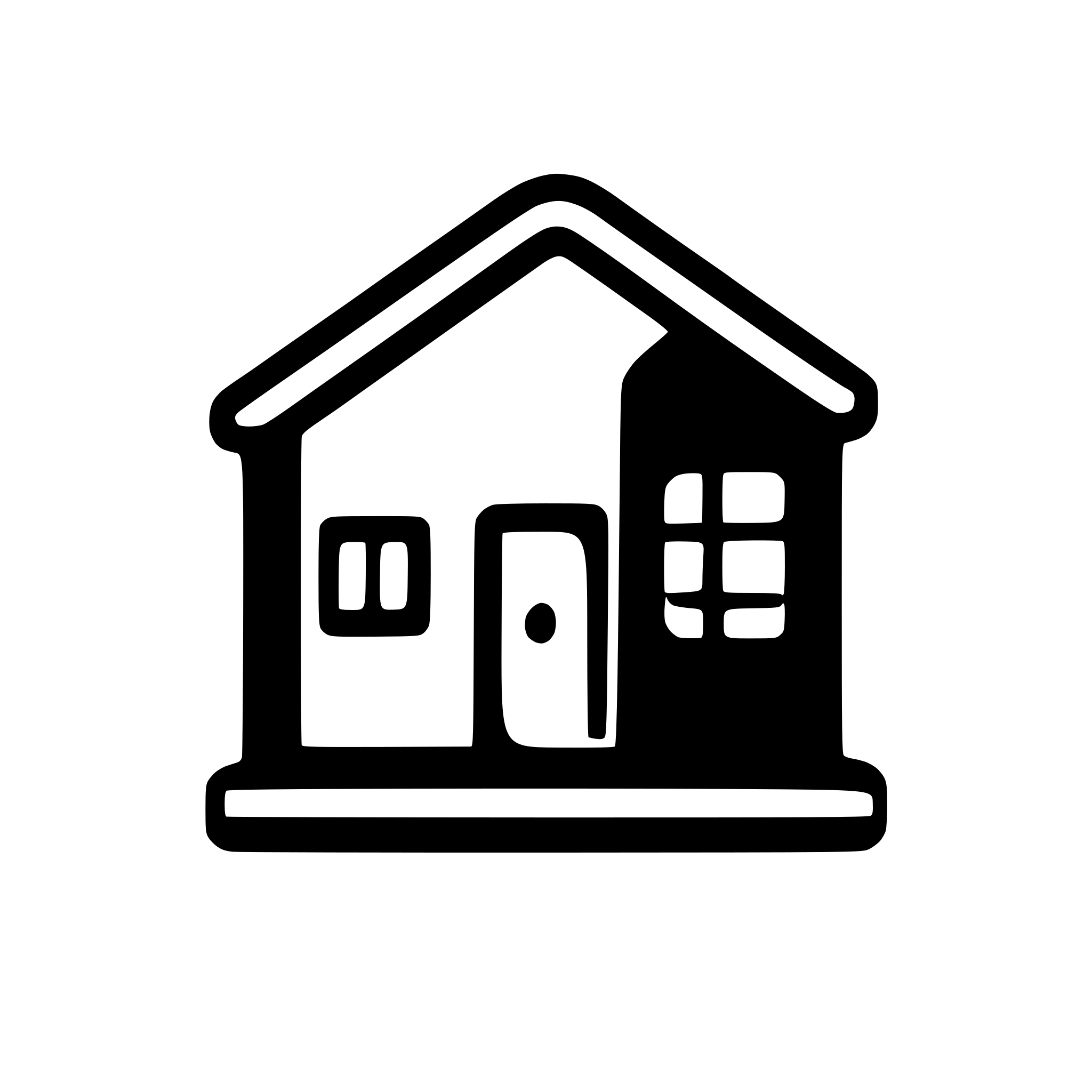 AI-generated SVG of a house