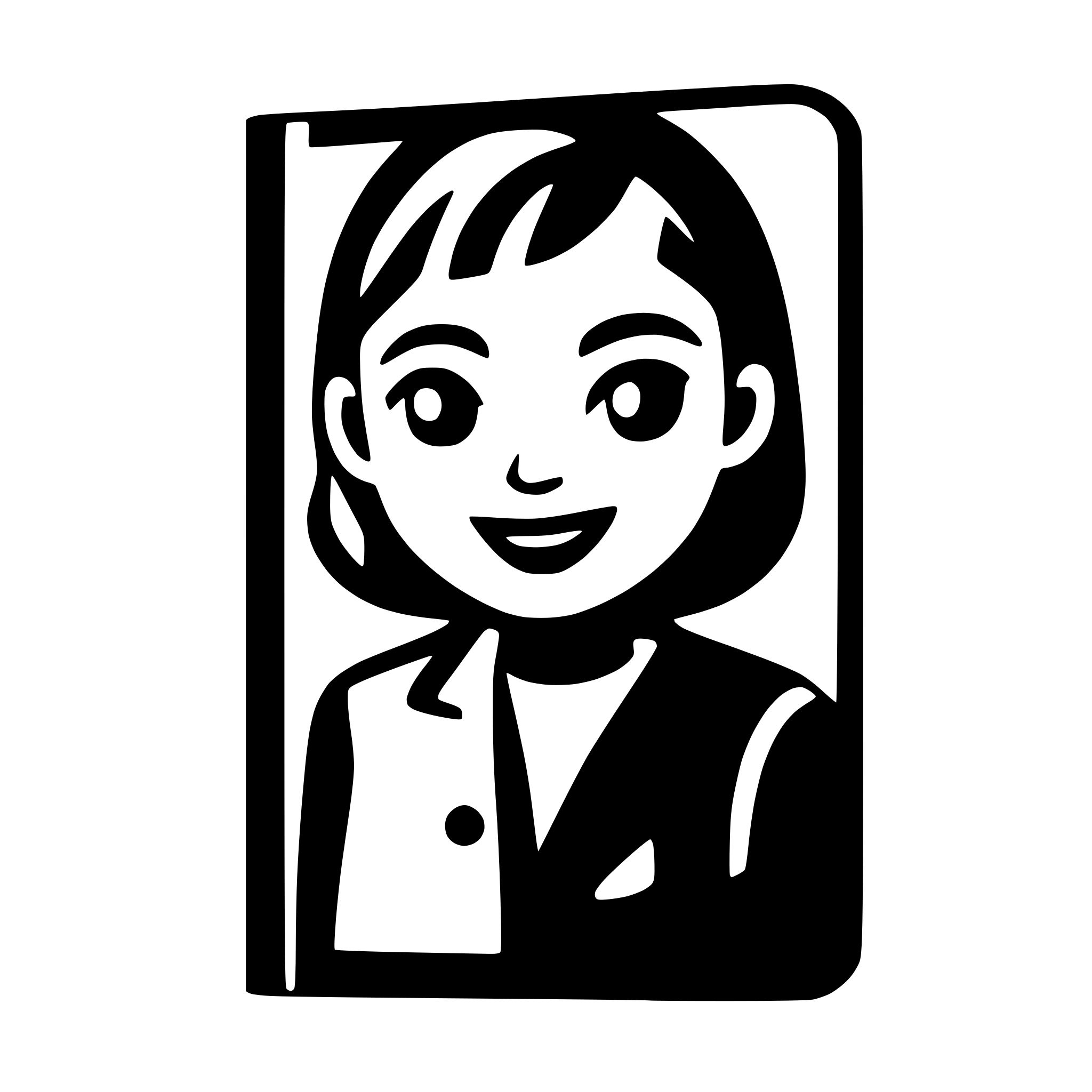 AI-generated SVG of a icon notebook two persons