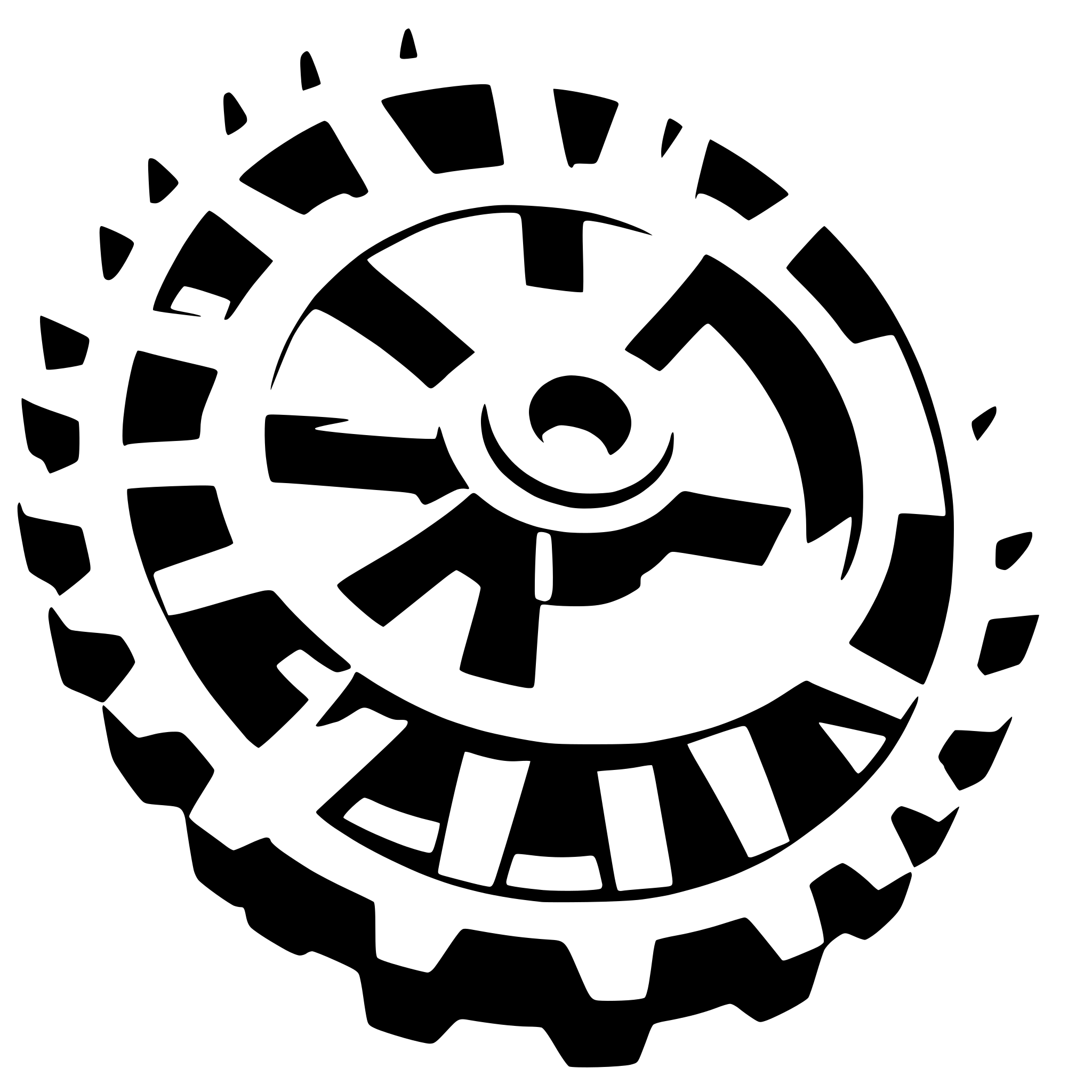 AI-generated SVG of 'gear'