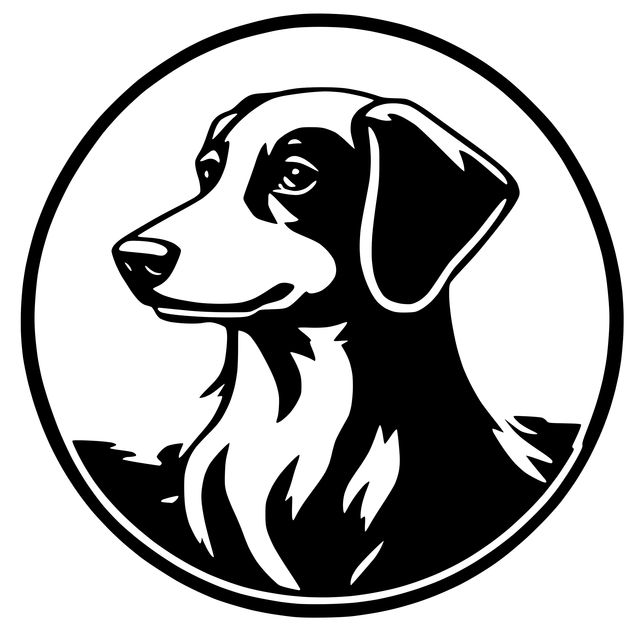 AI-generated SVG of a Dog logo
