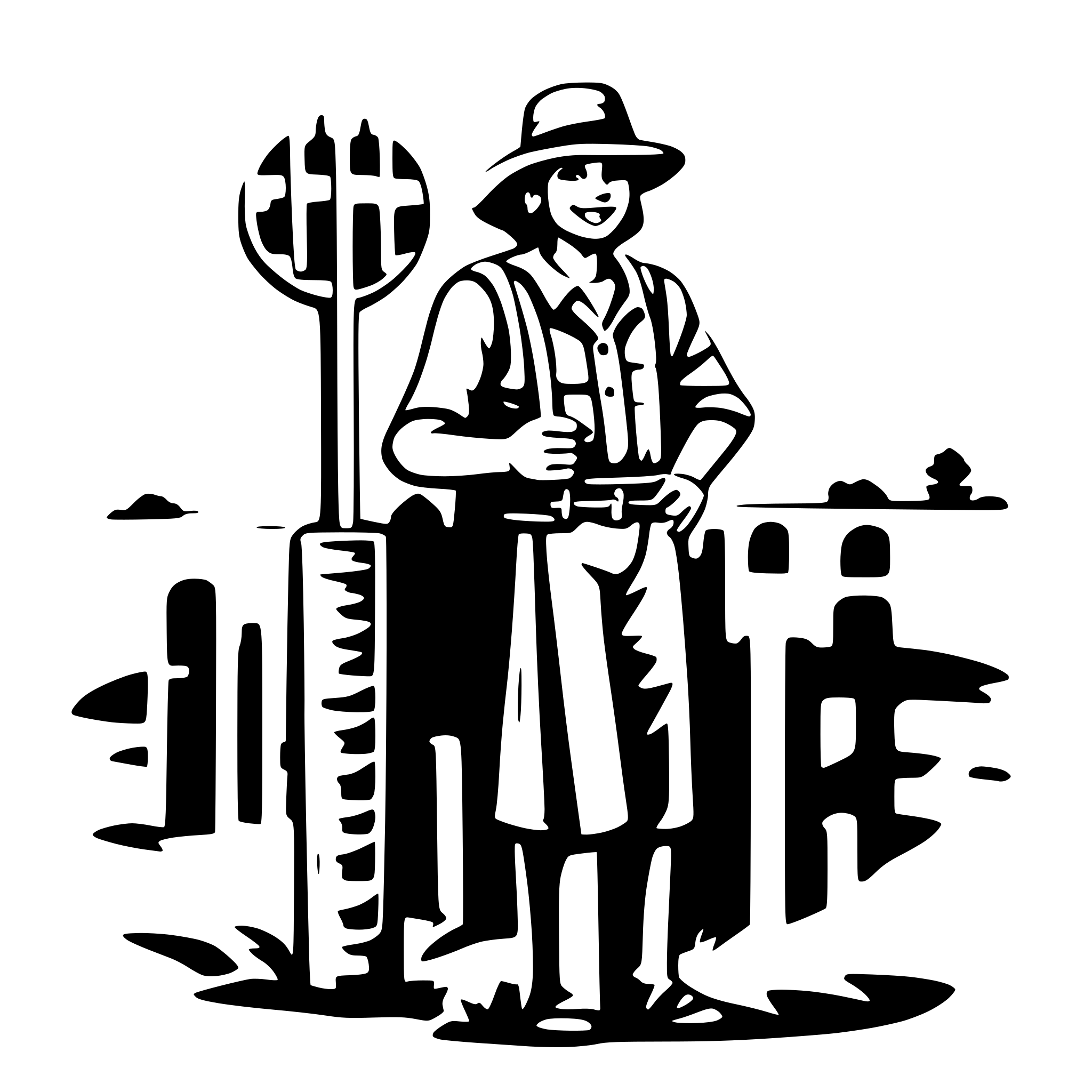 AI-generated SVG of 'FARMER COMMUNICATION'