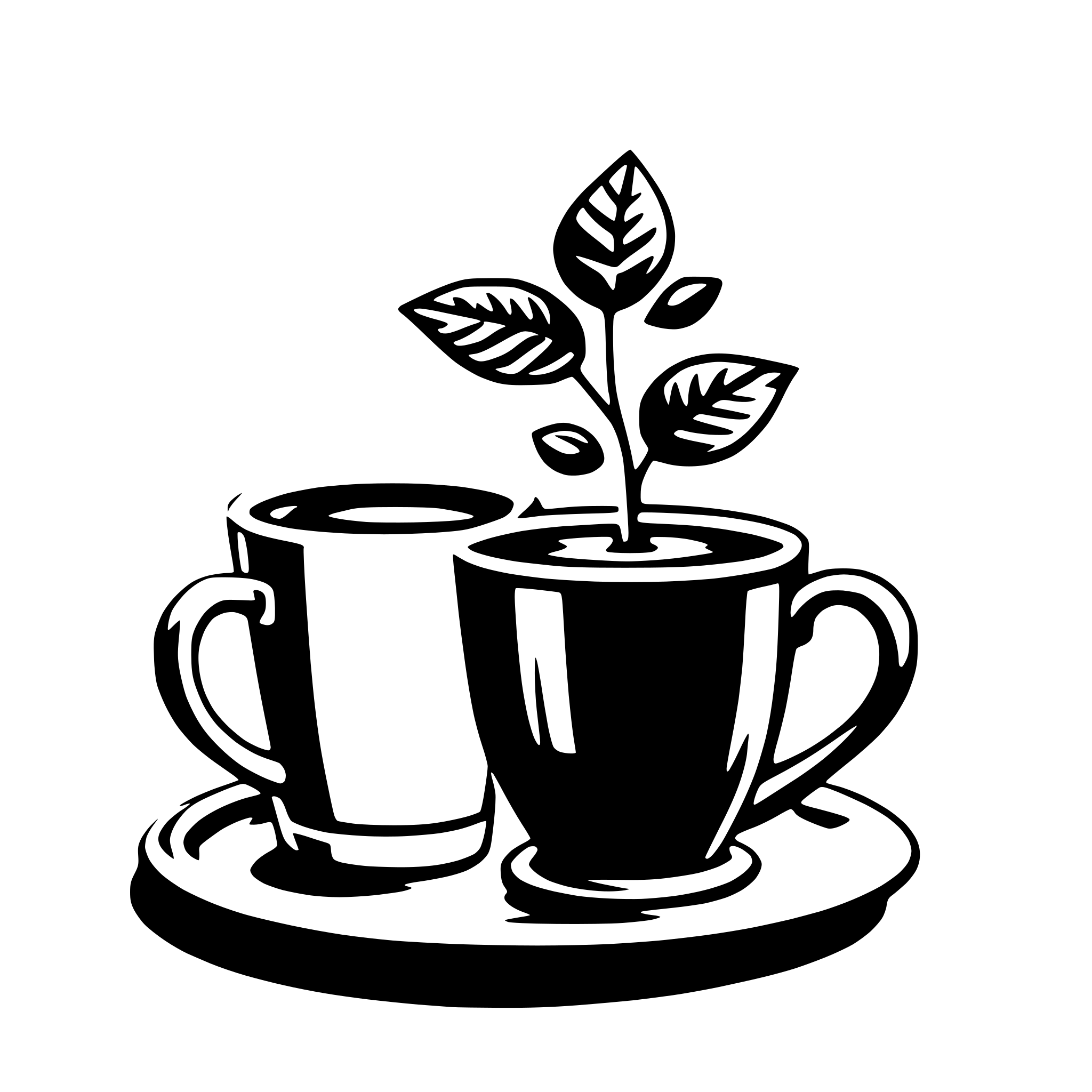 AI-generated SVG of 'coffee'