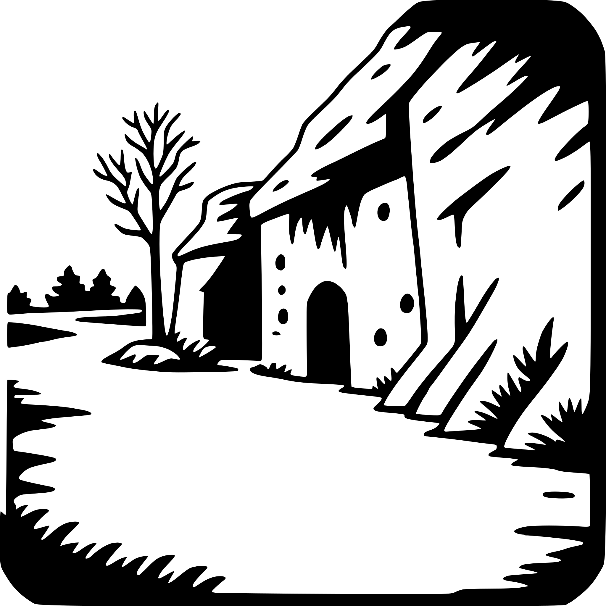 AI-generated SVG of a lascaux caves
