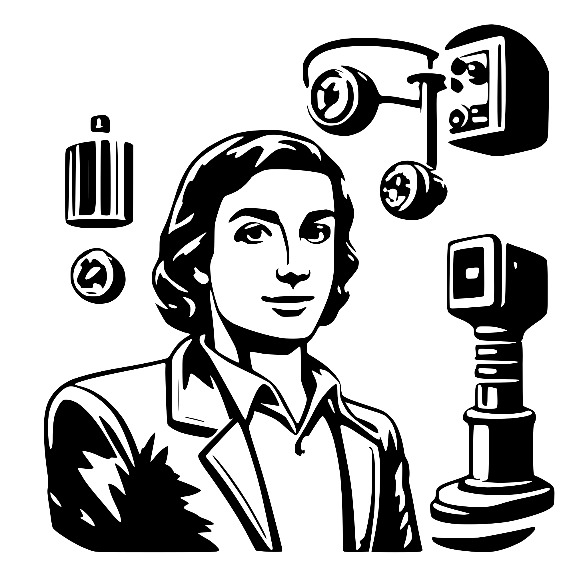 AI-generated SVG of a Tom Taranto Machine Learning Engineer