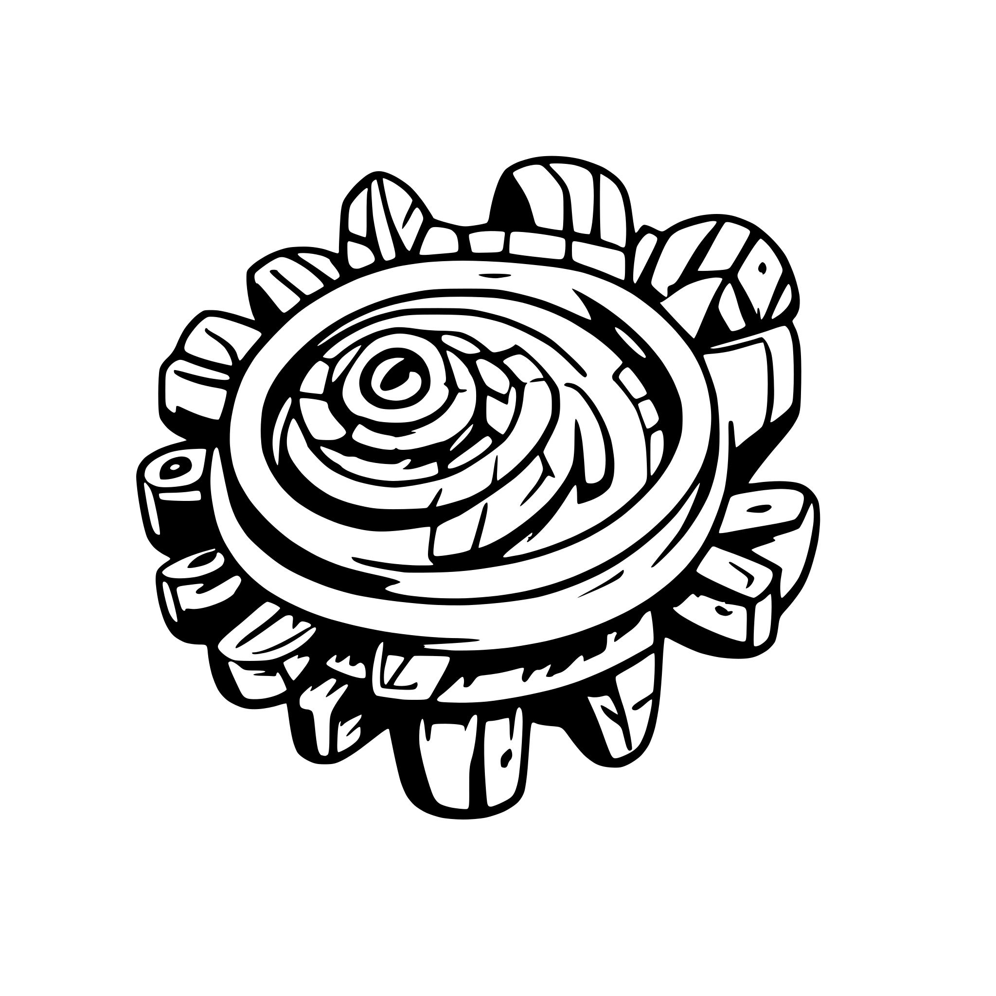 AI-generated SVG of a Mechanical Project Development ICON
