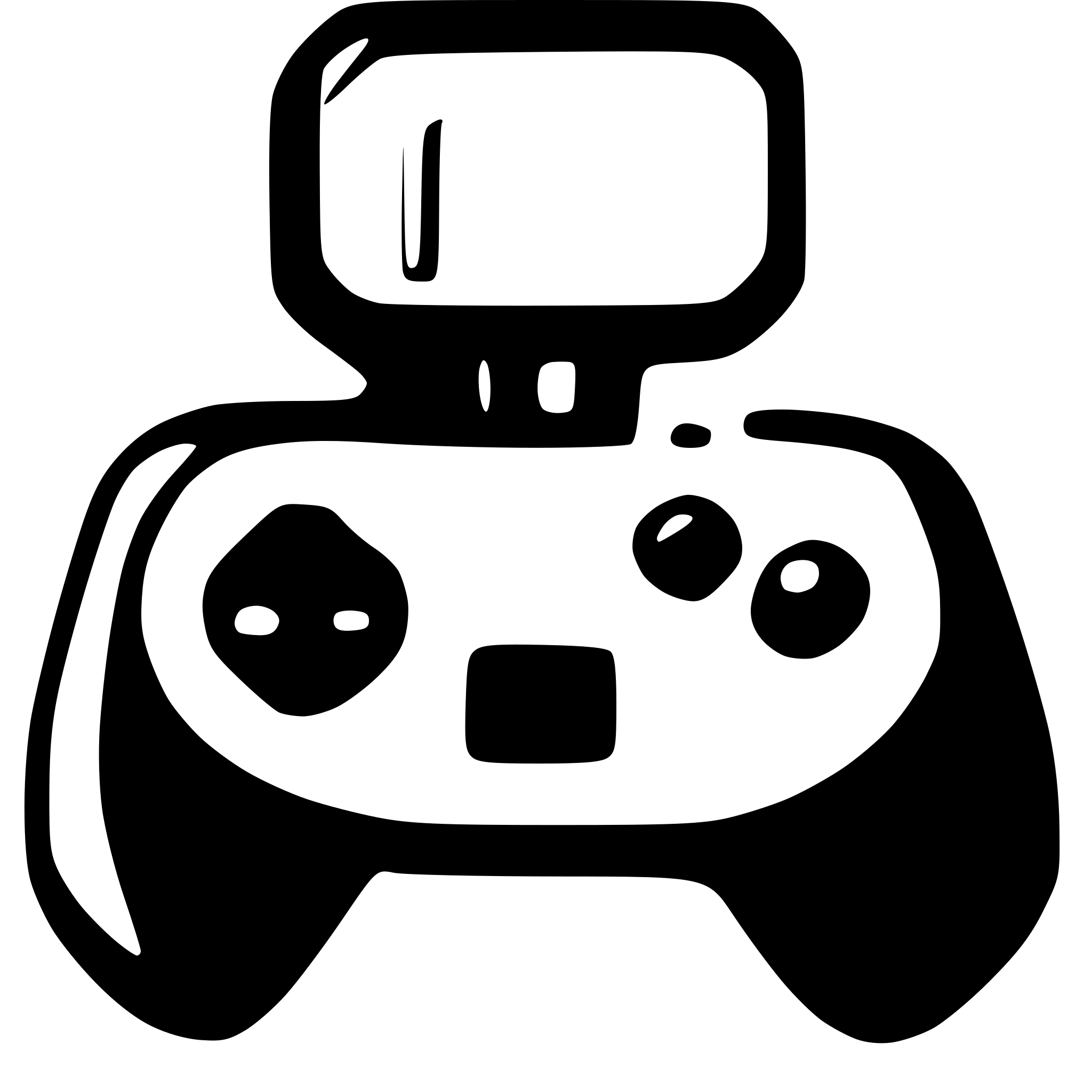 AI-generated SVG of a controller mapping