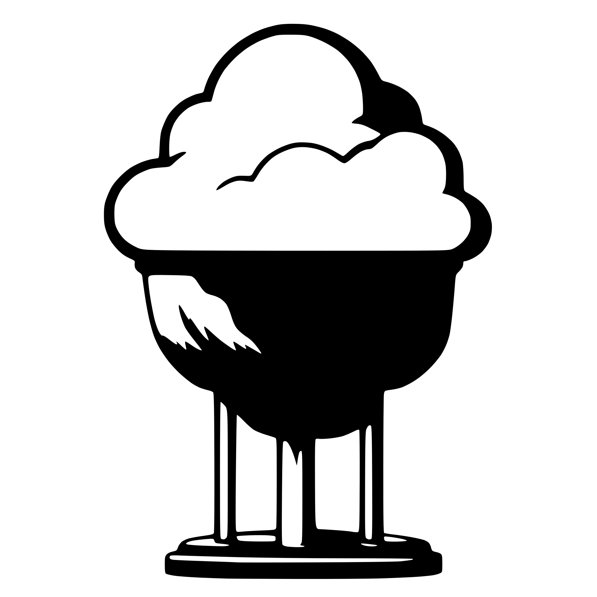 AI-generated SVG of 'cloud serwer it'