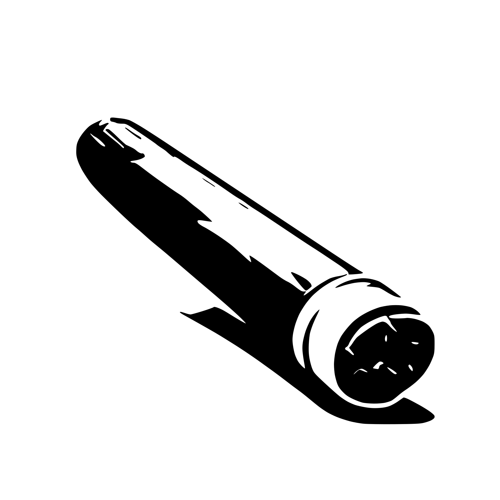 AI-generated SVG of 'minimalist cigar with smoke'