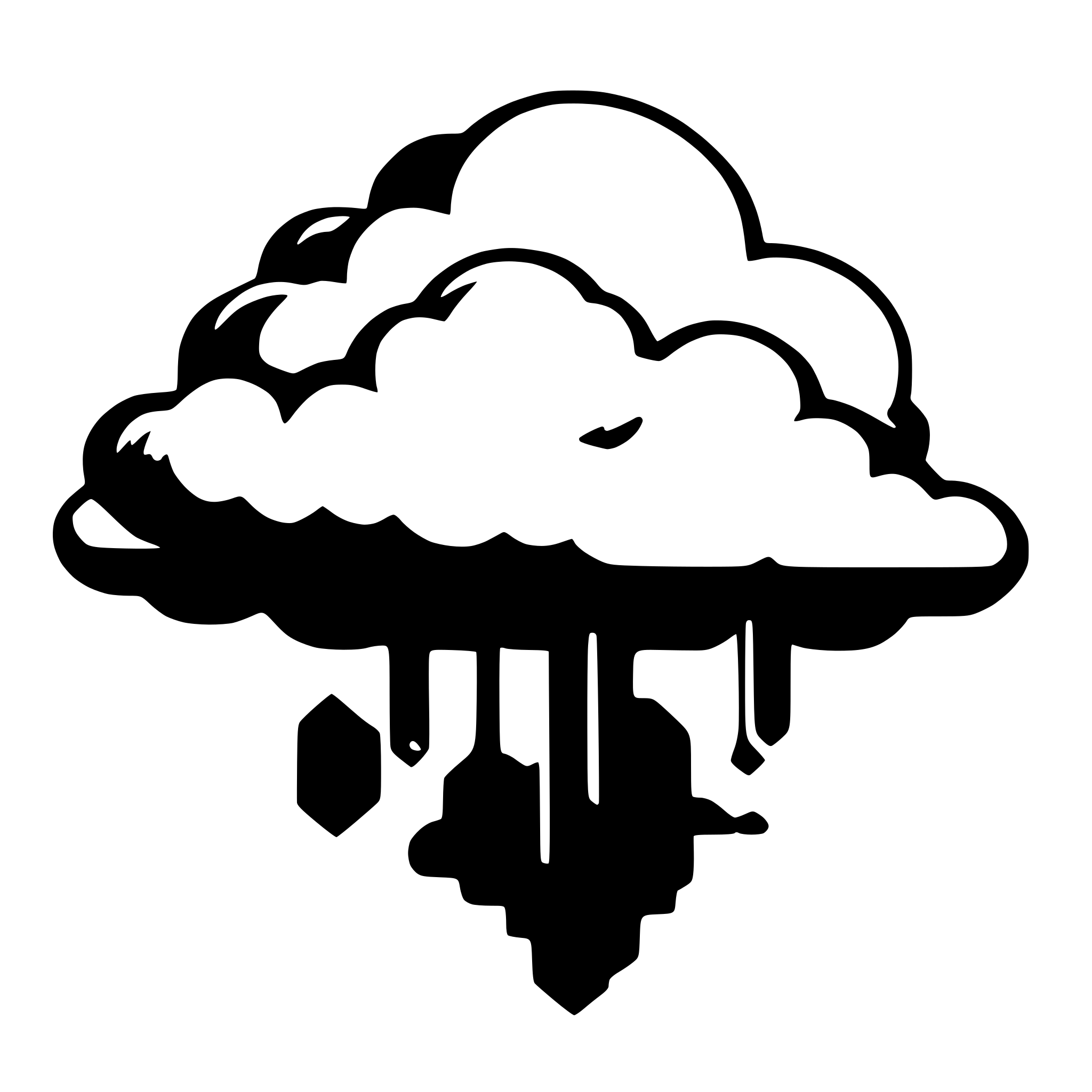 AI-generated SVG of 'Cloud'