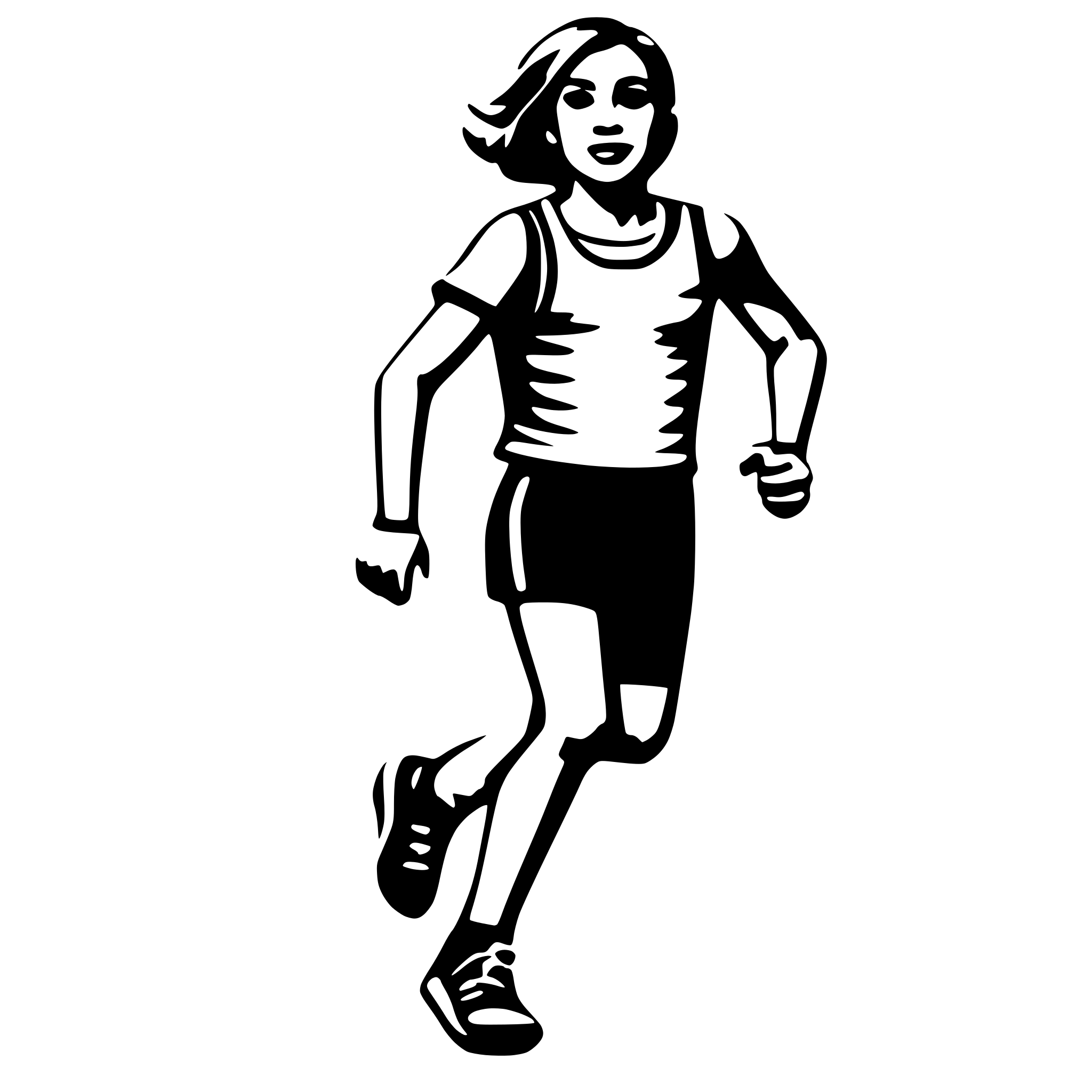 AI-generated SVG of 'A running pace calculator'